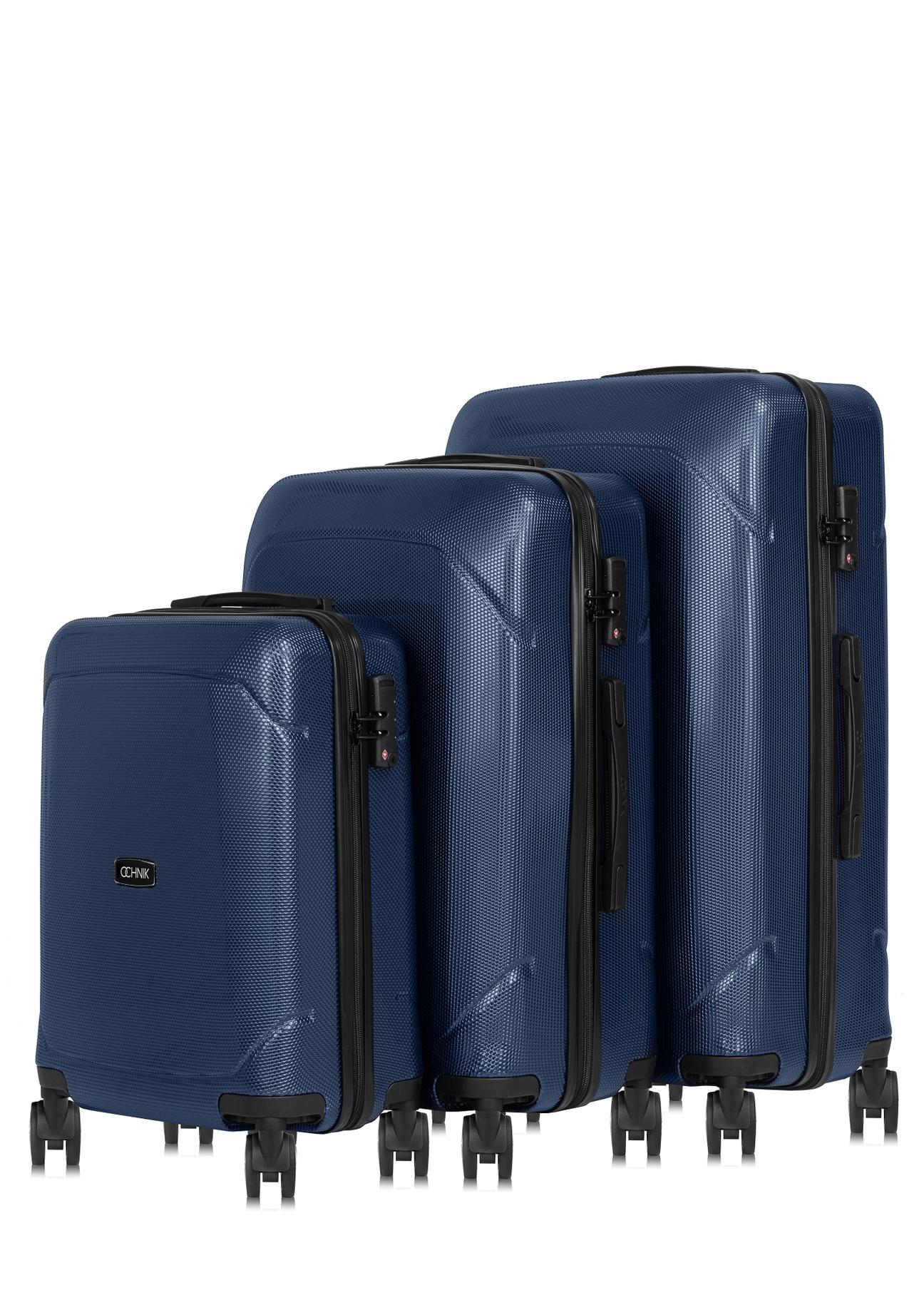 Set of suitcases on wheels 19'/24'/28' WALPC-0014-69(W24)-01