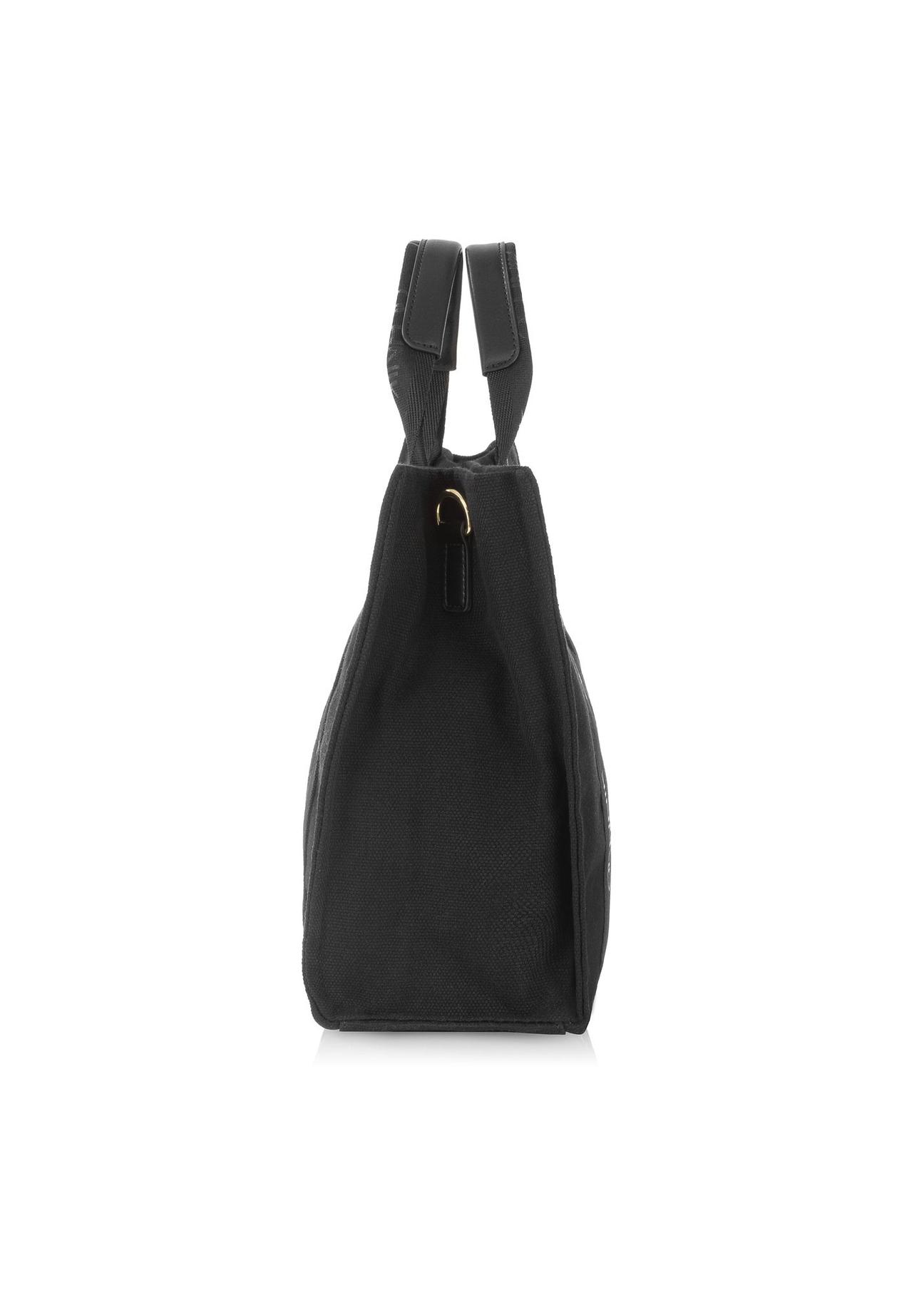 Black women's tote bag TOREN-0288A-99(W25)-04