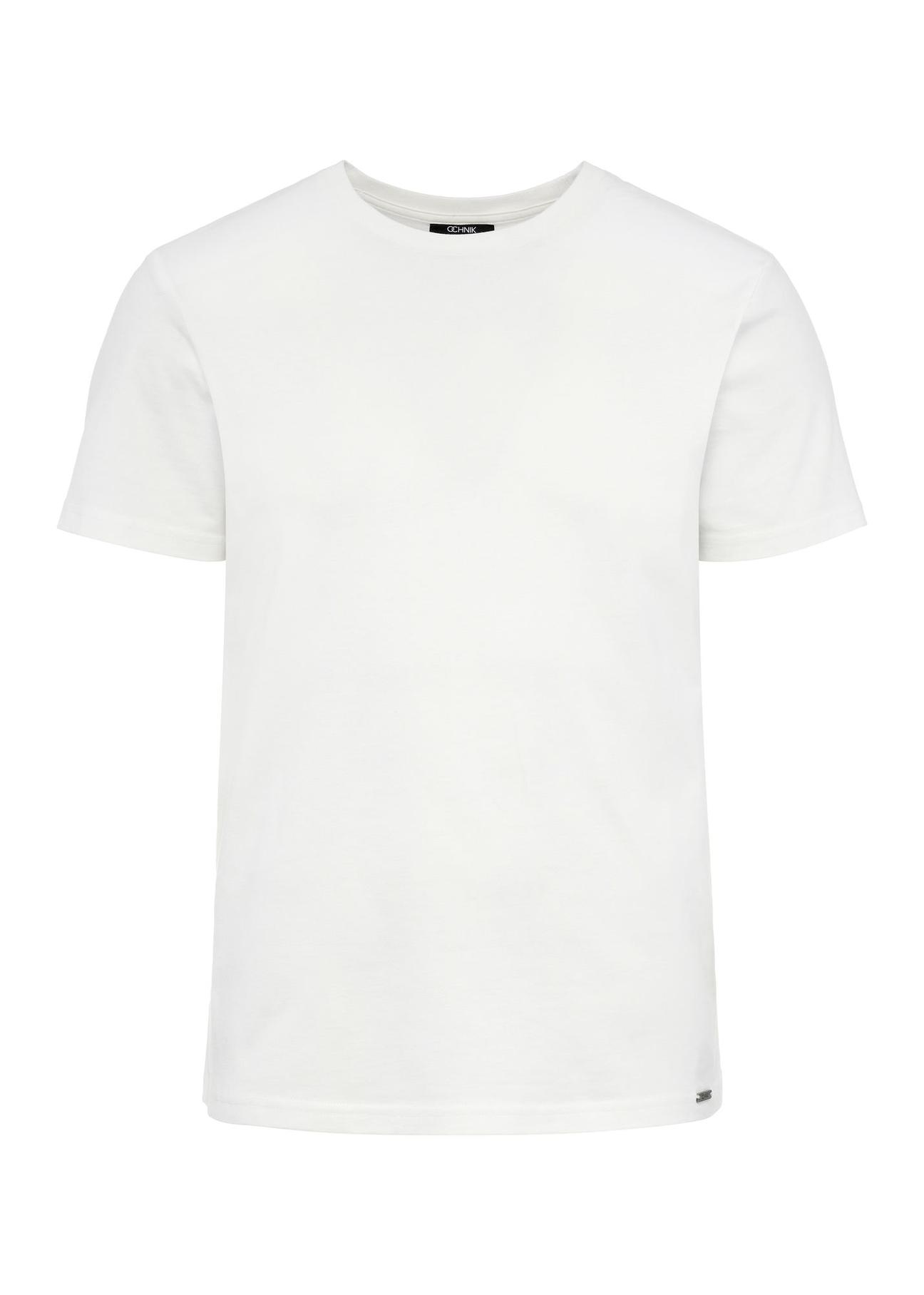 White cotton men's t-shirt TSHMT-0108-11(Z24)-01