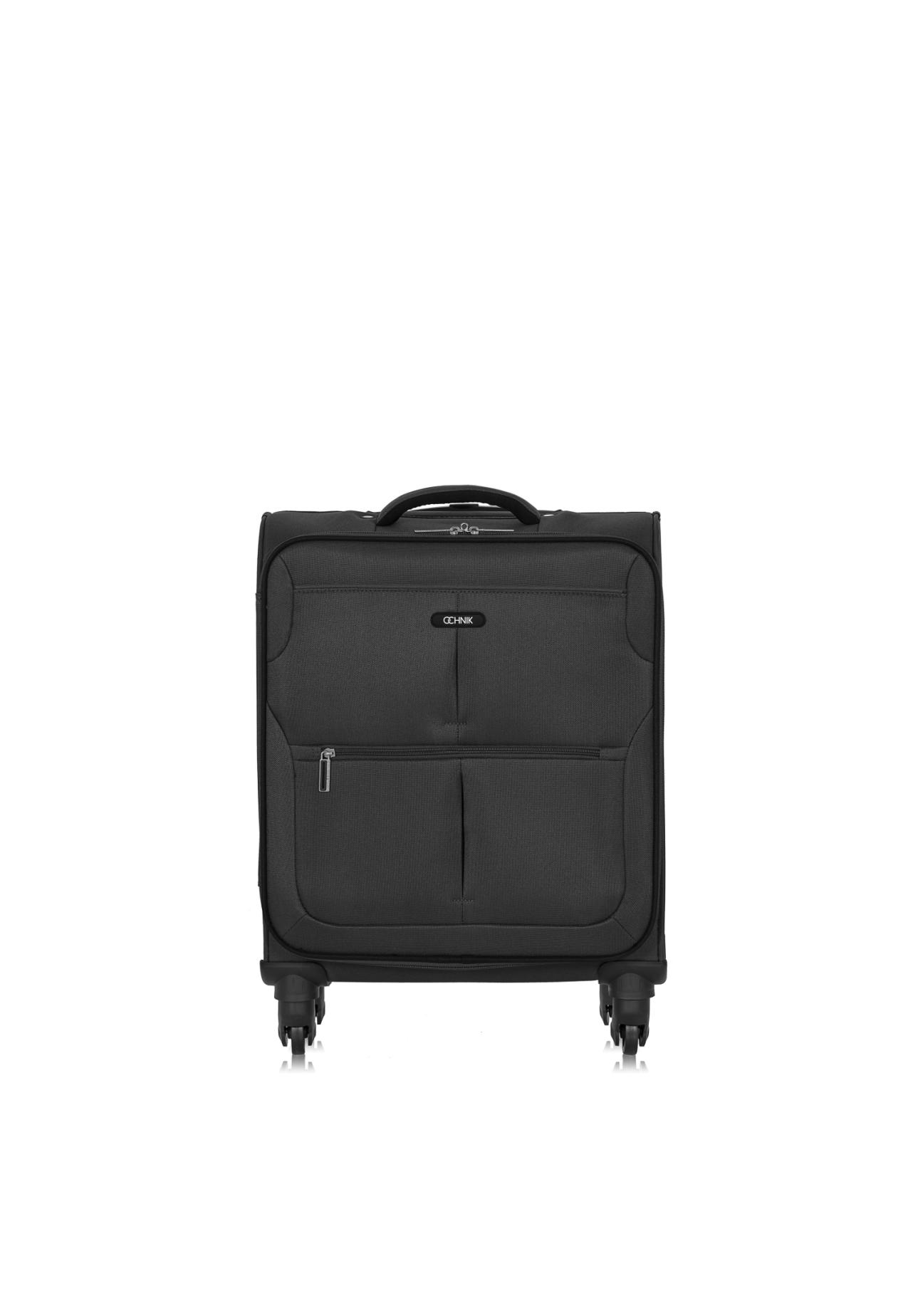 Small suitcase on wheels WALNY-0030-99-19(W24)-01