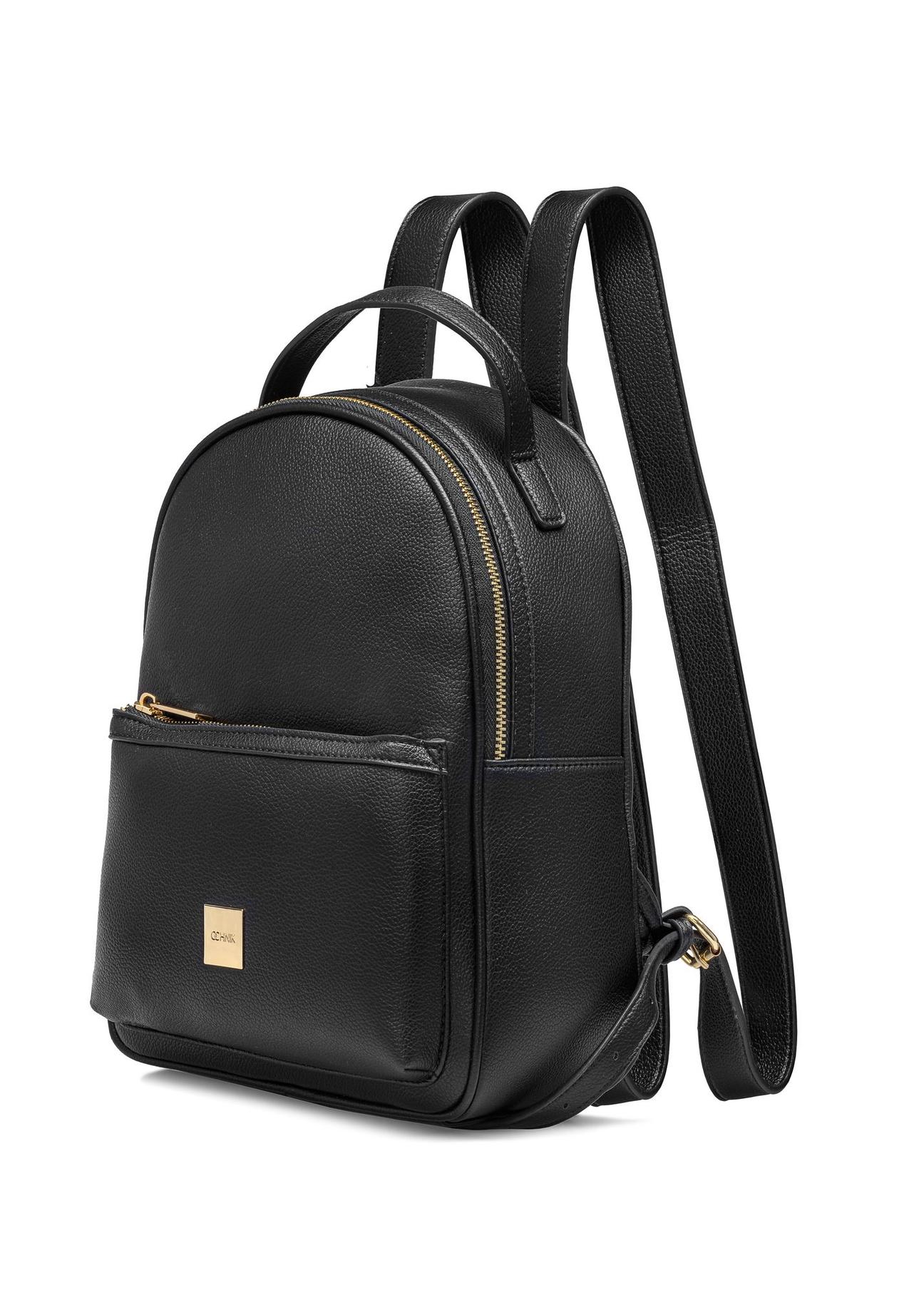 Black medium women's backpack TOREC-0920A-99(W25)-02