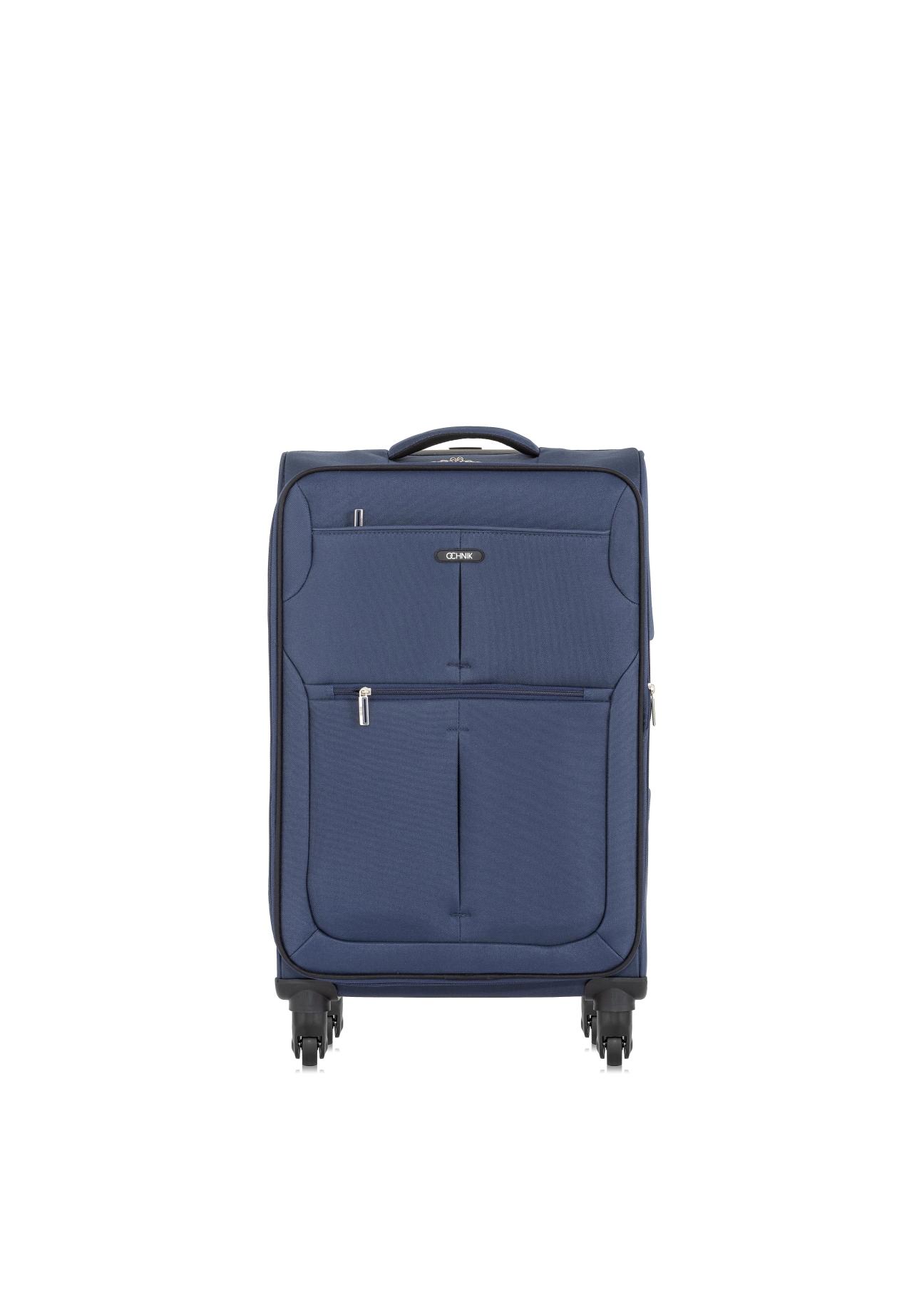 Medium suitcase on wheels WALNY-0030-69-24(W24)-01