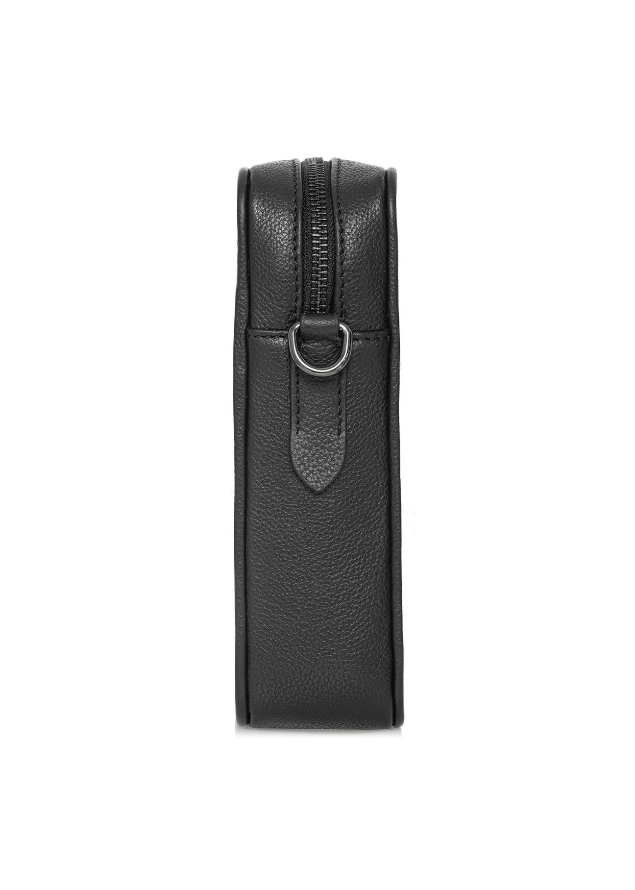 Black leather men's bag TORMS-0444-99(W25)-03