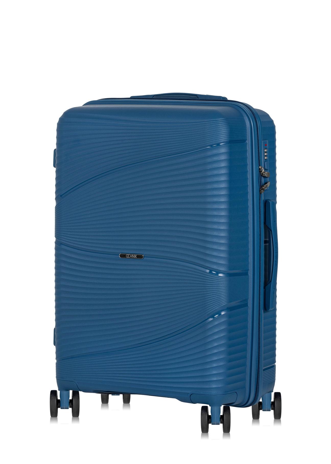 Medium suitcase on wheels WALPP-0021-61-24(W24)-08