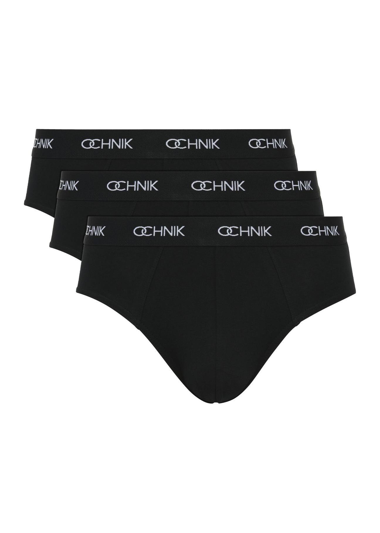 Three-pack of black men's briefs ZESMS-0001-99(Z24)-01