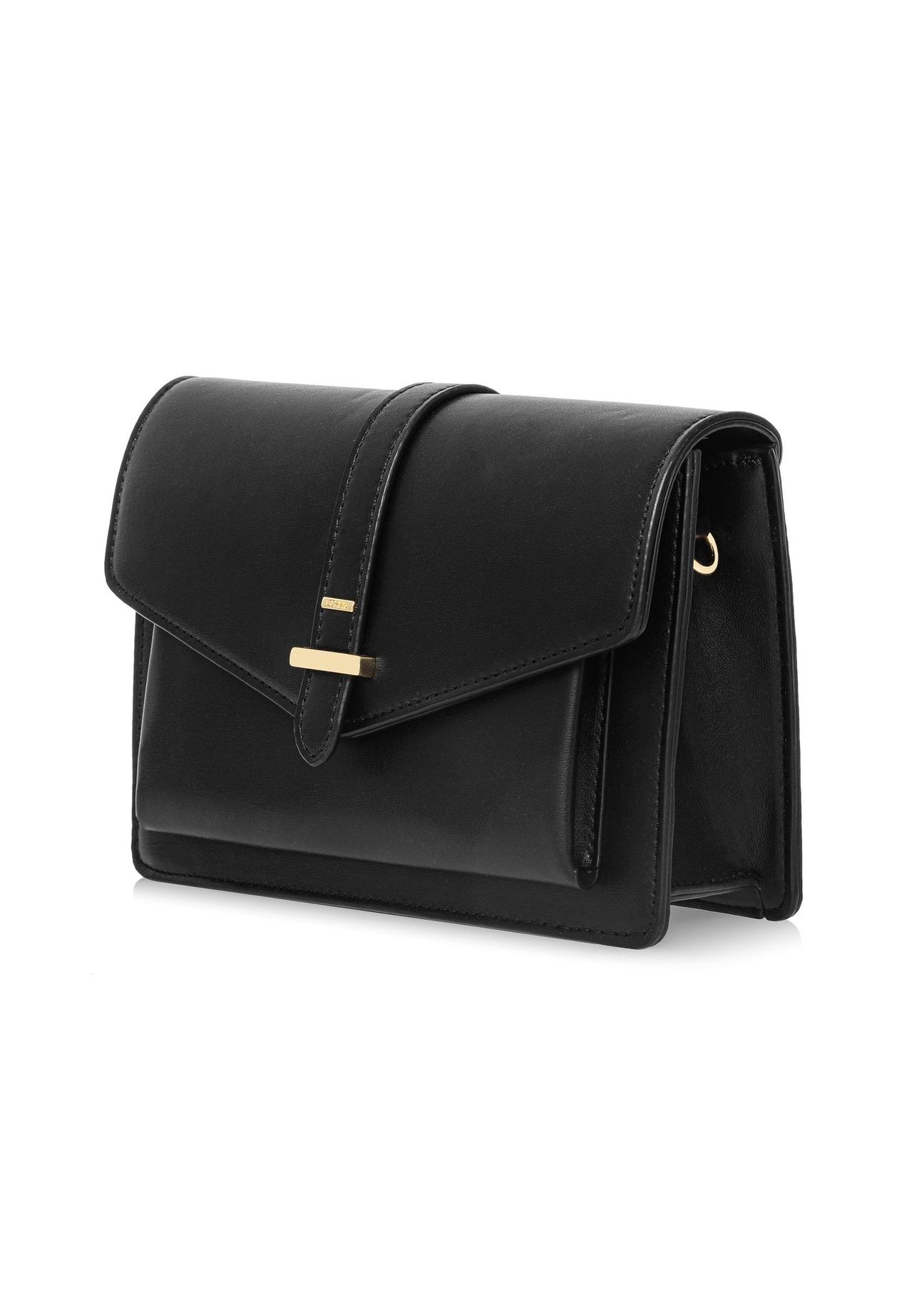 Black small messenger bag TOREC-1004-99(W25)