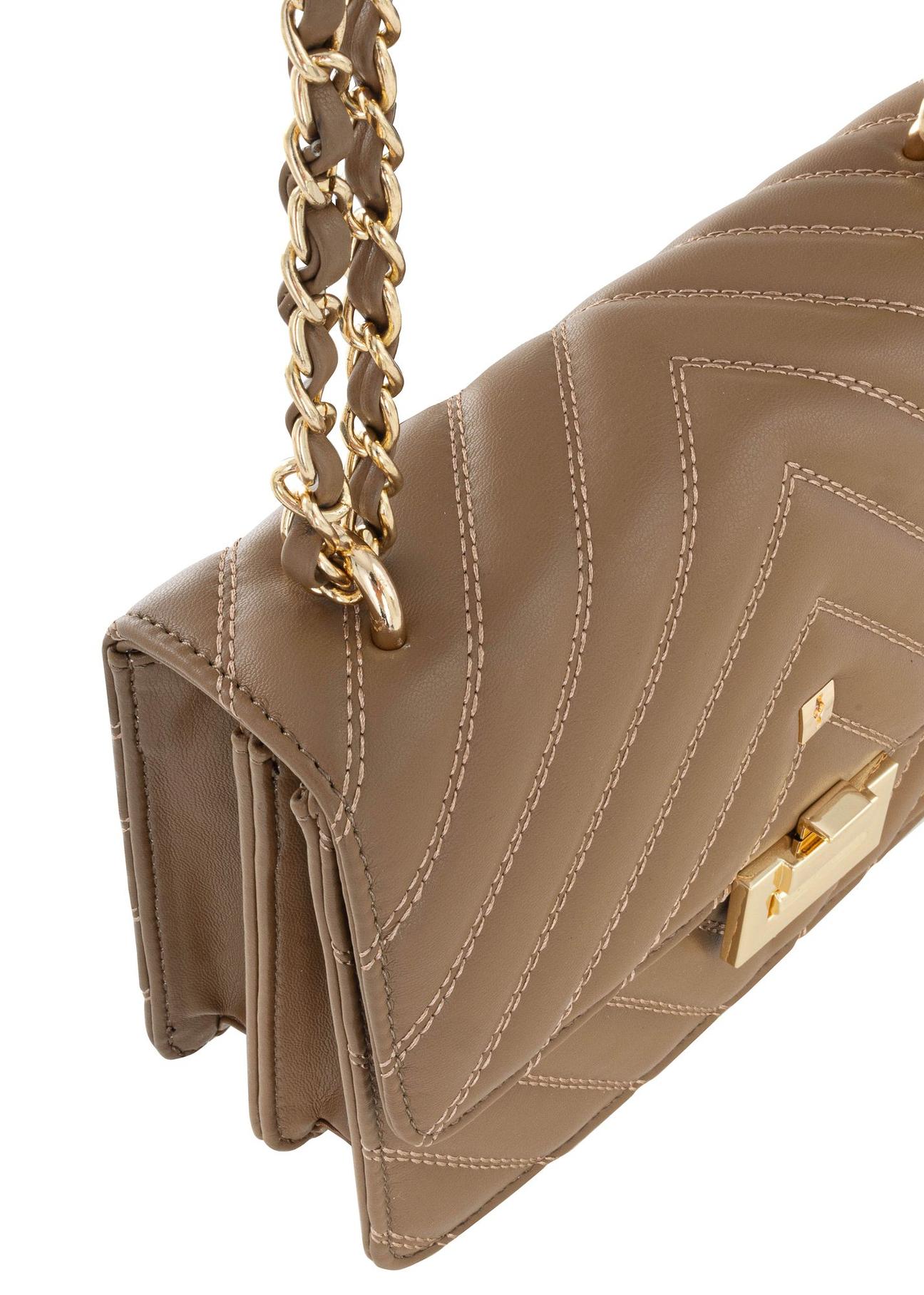 Camel quilted women's bag TOREC-0528B-24(Z24)-06