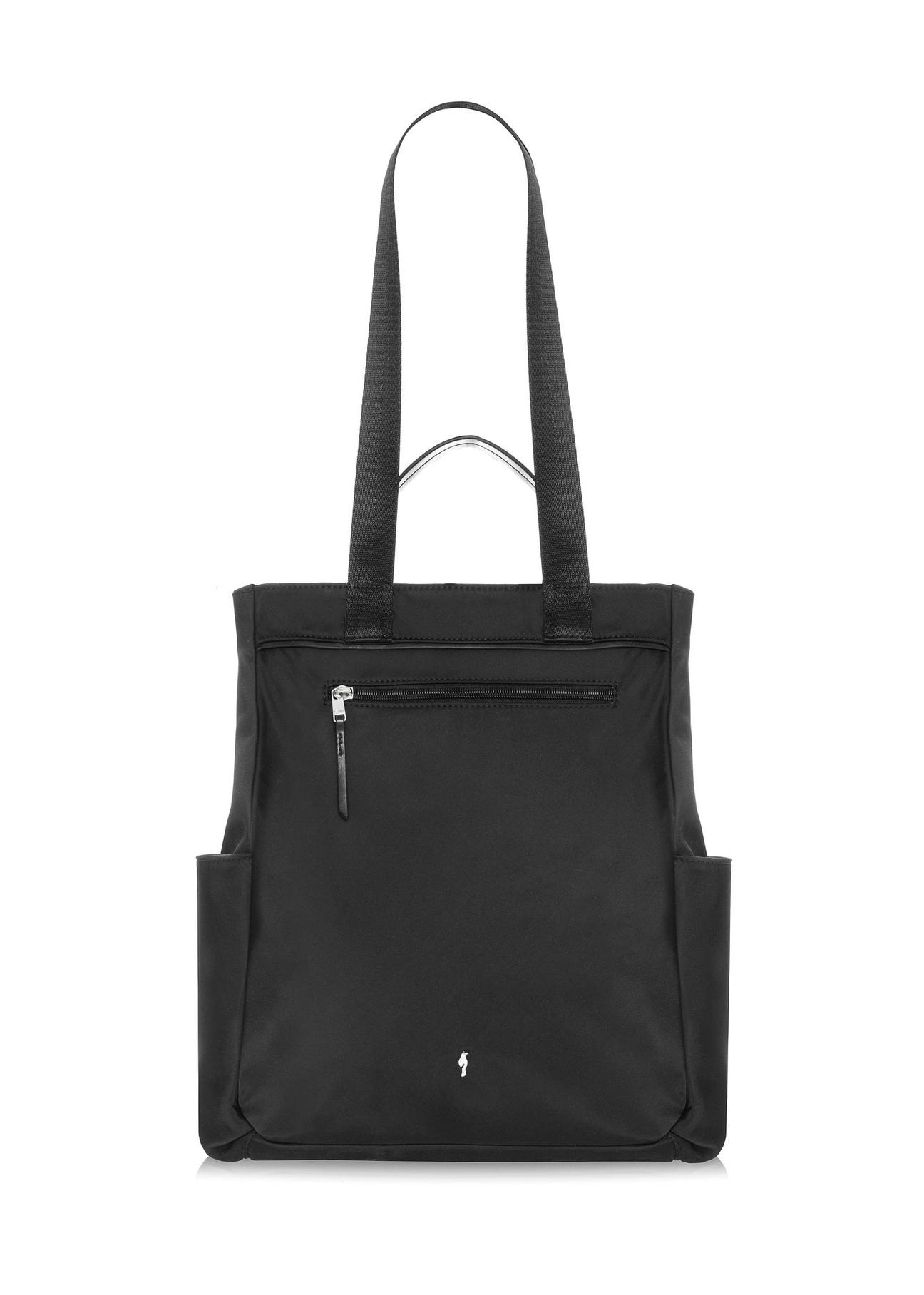 Black bag - backpack TOREN-0273A-99(W25)-02