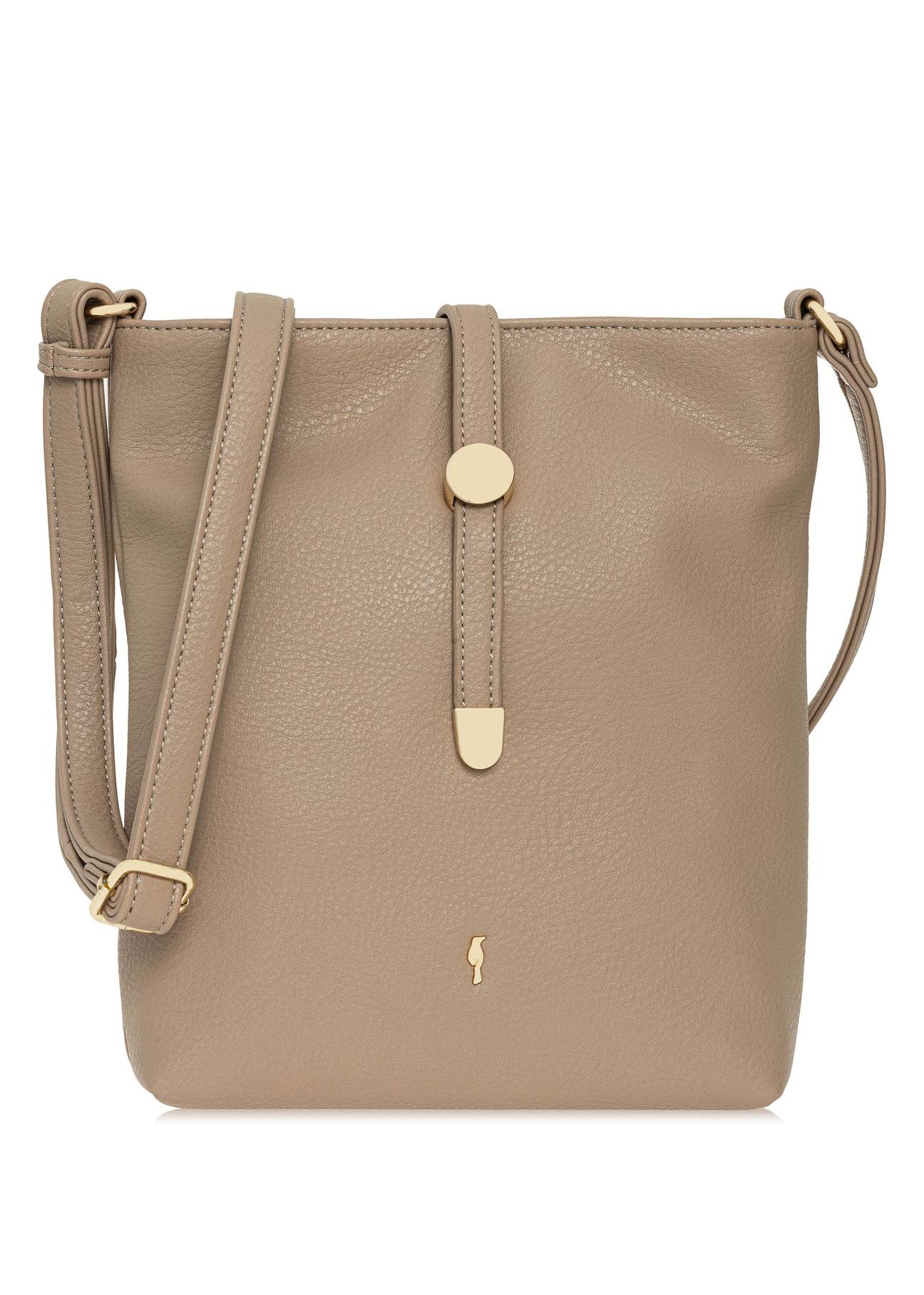 Dark beige women's shoulder bag TOREC-0840A-82(W25)