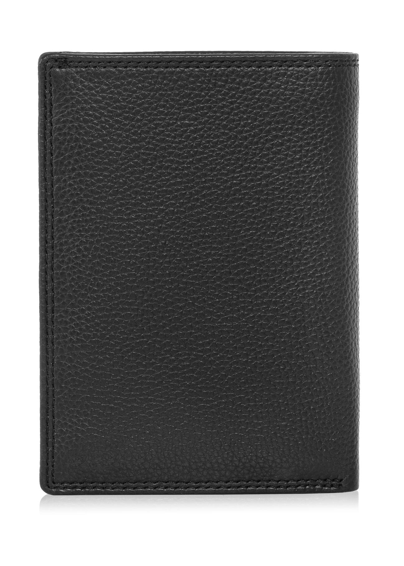 Men's grained leather wallet PORMS-0510-99(Z24)-03