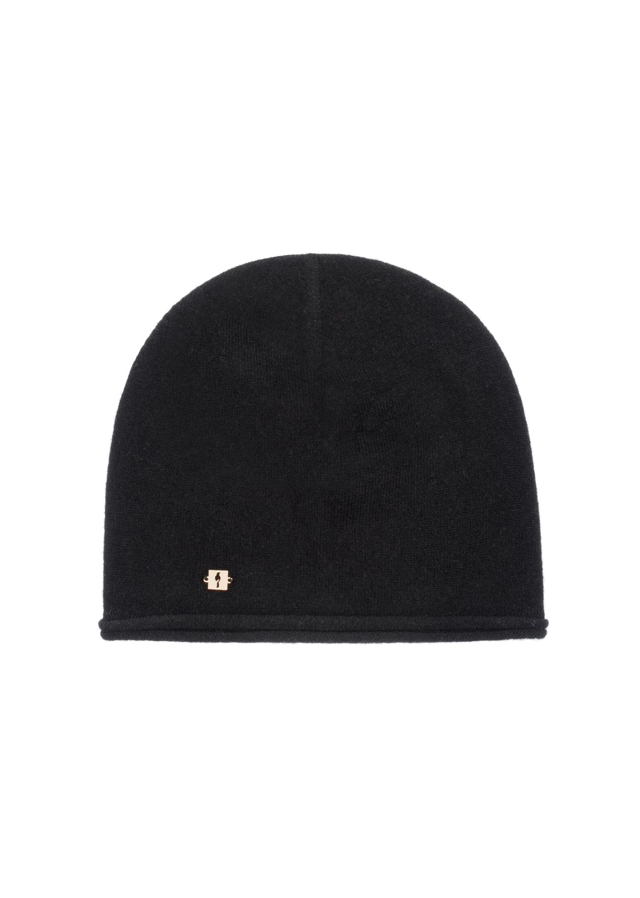 Black classic women's cap CZADT-0043-99(Z24)-02