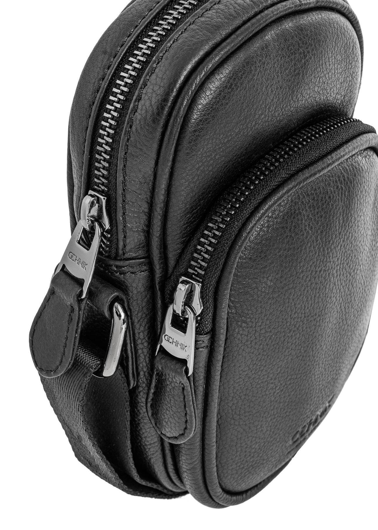 Black men's leather bag TORMS-0409C-99(Z24)-06