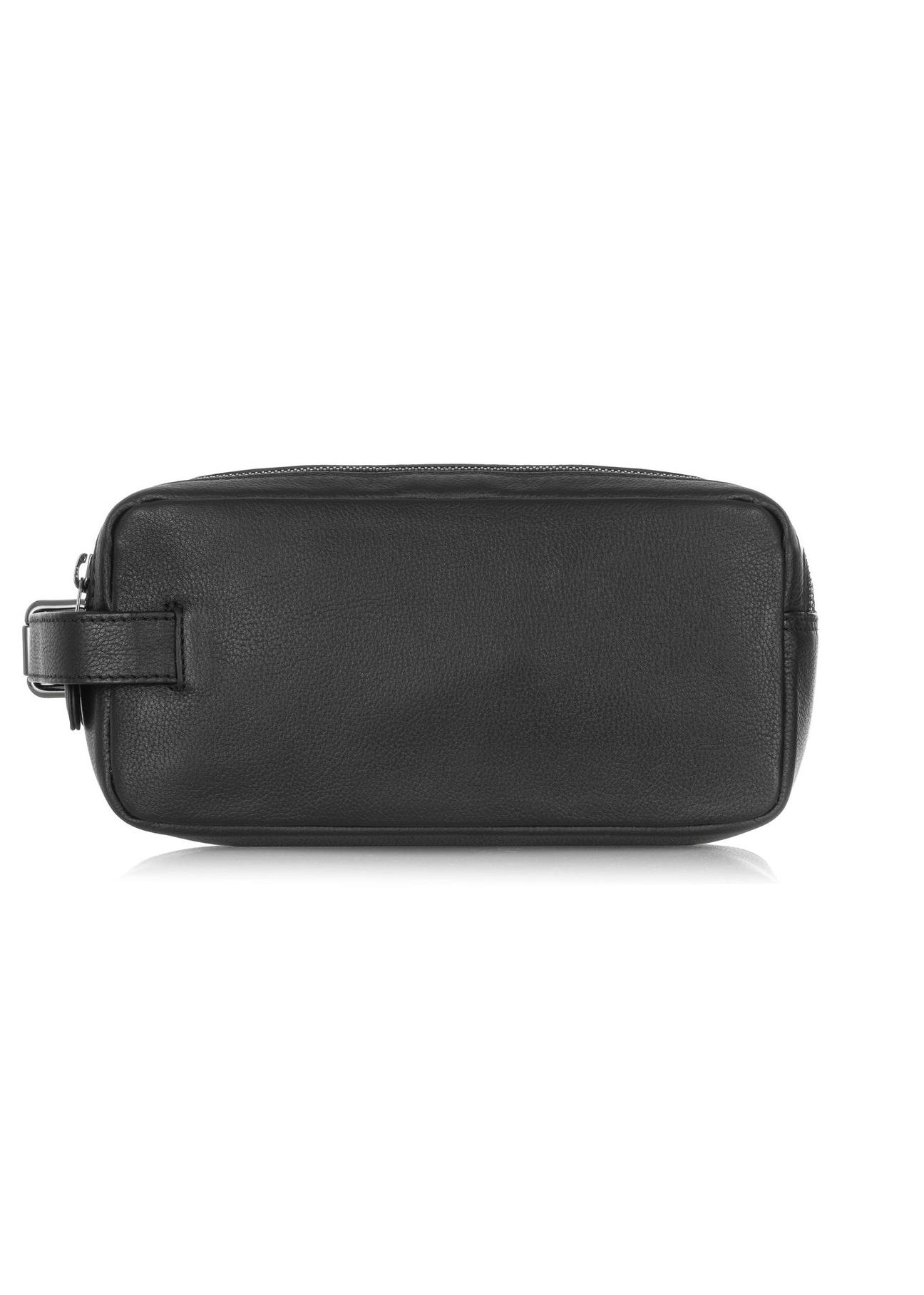 Men's leather cosmetic bag with embossing TORMS-0412-99(W24)-05