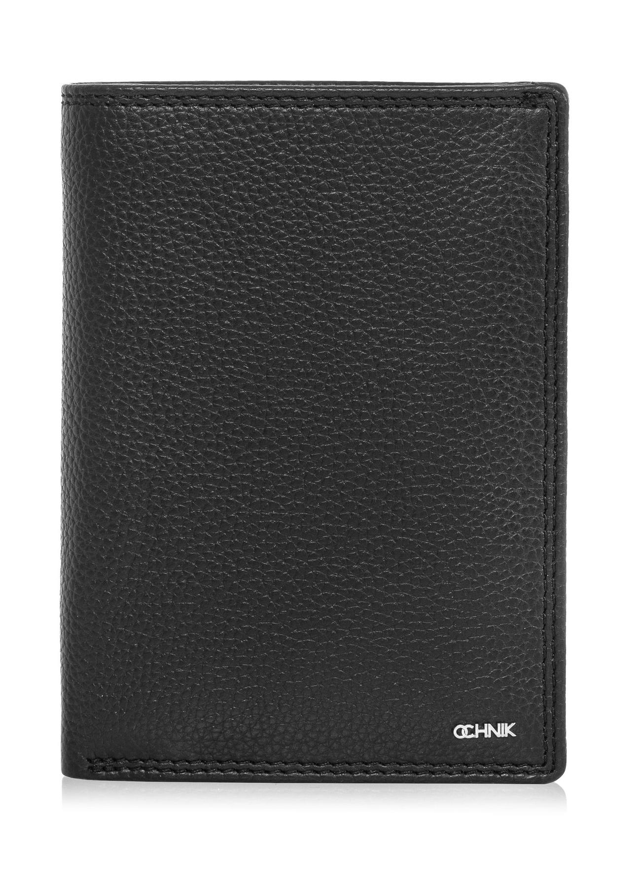 Men's grained leather wallet PORMS-0510-99(Z24)-01