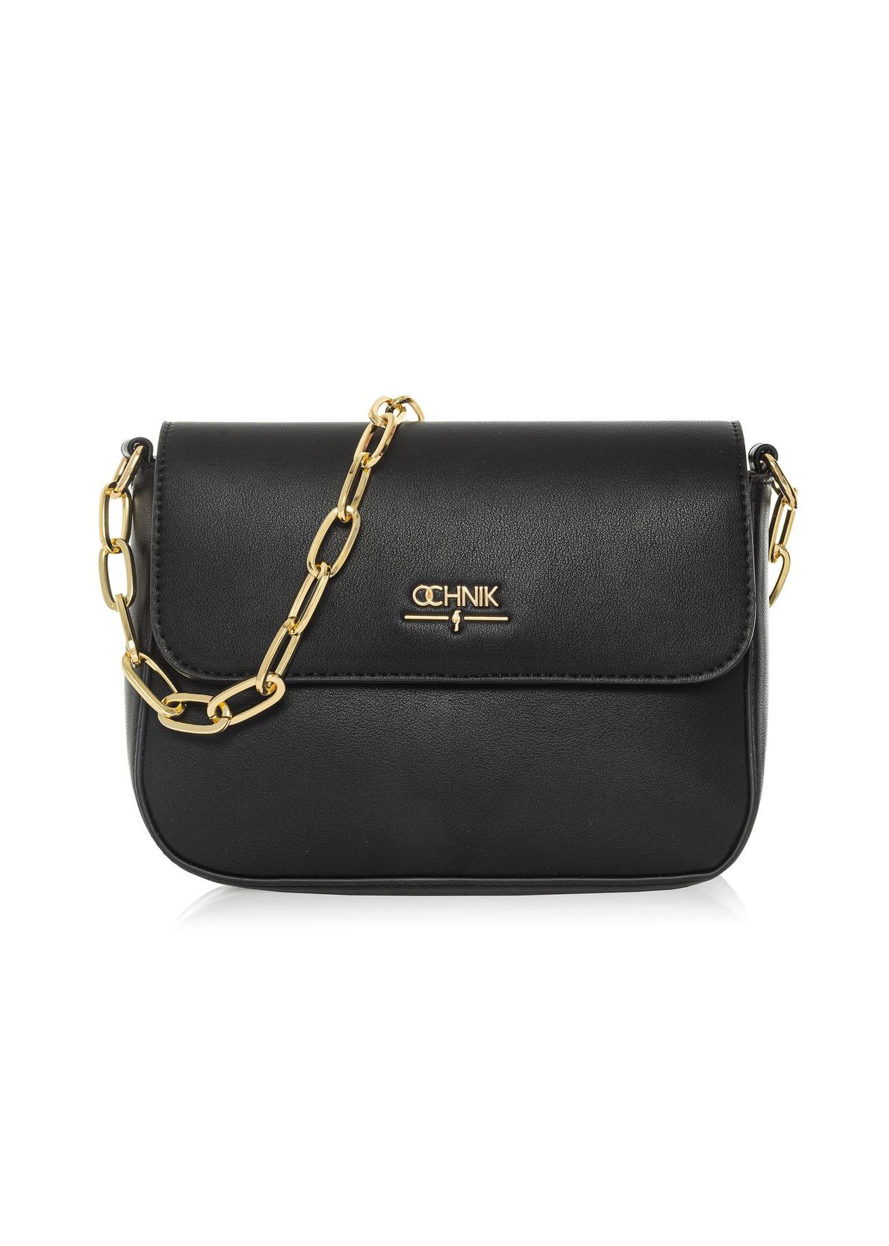 Black women's handbag with chain TOREC-0767B-99(W25)-02