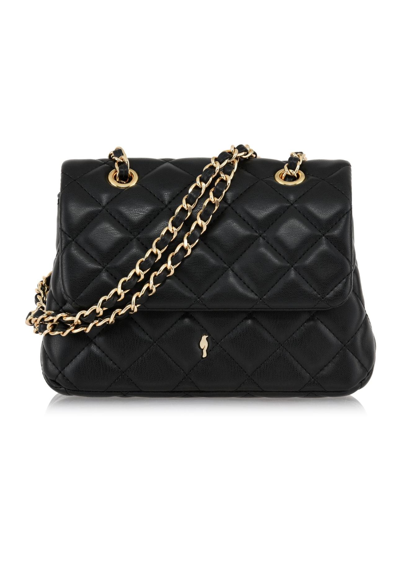 Black quilted chain handbag TOREC-0932A-99(Z24)-03