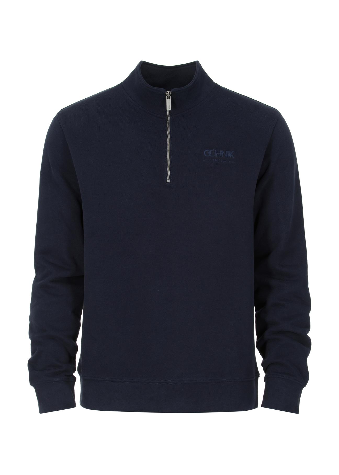 Men's cotton hoodless sweatshirt BLZMT-0062-69(Z23)-03