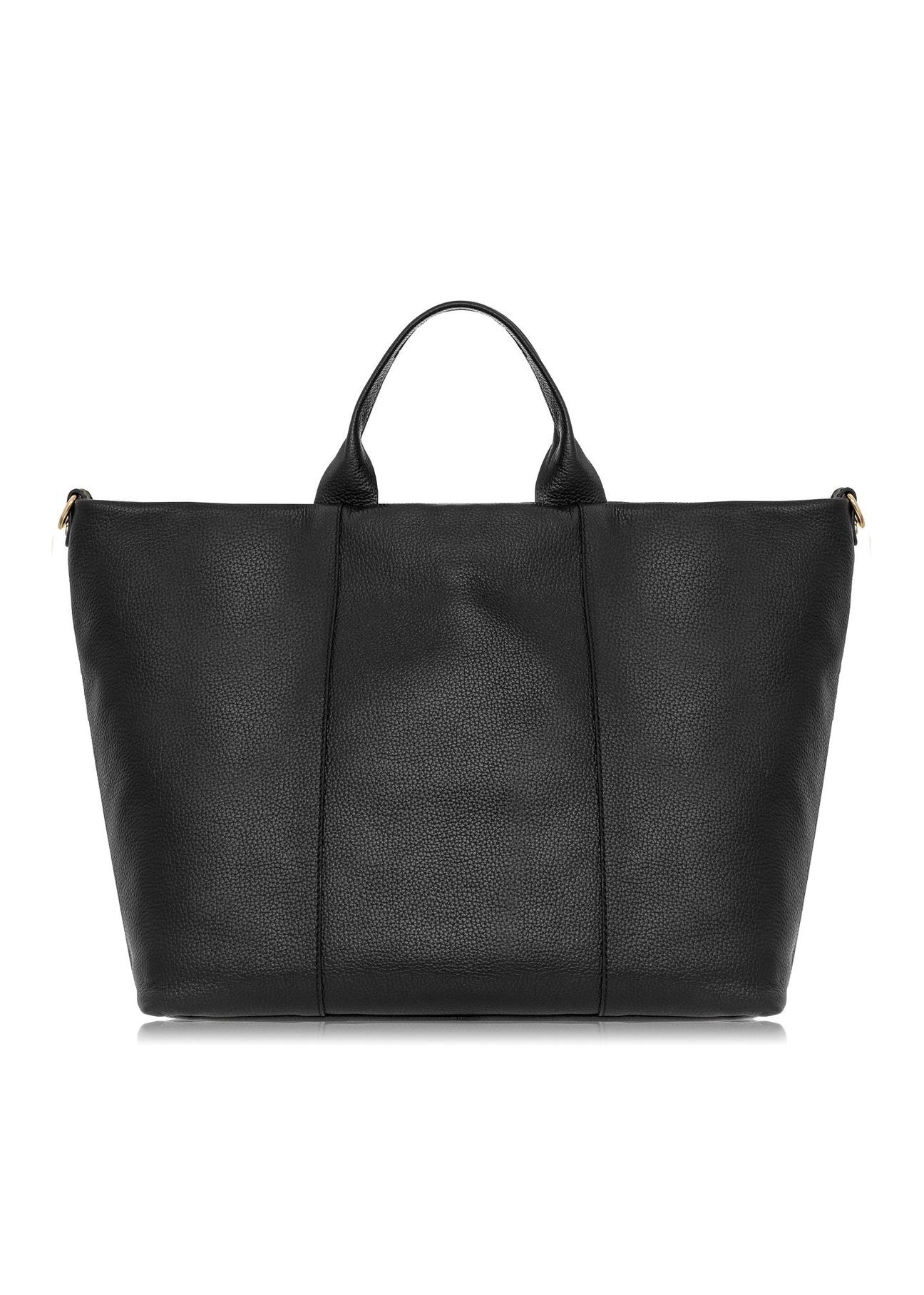 Women's leather shopper bag TORES-0944-99(Z24)-04