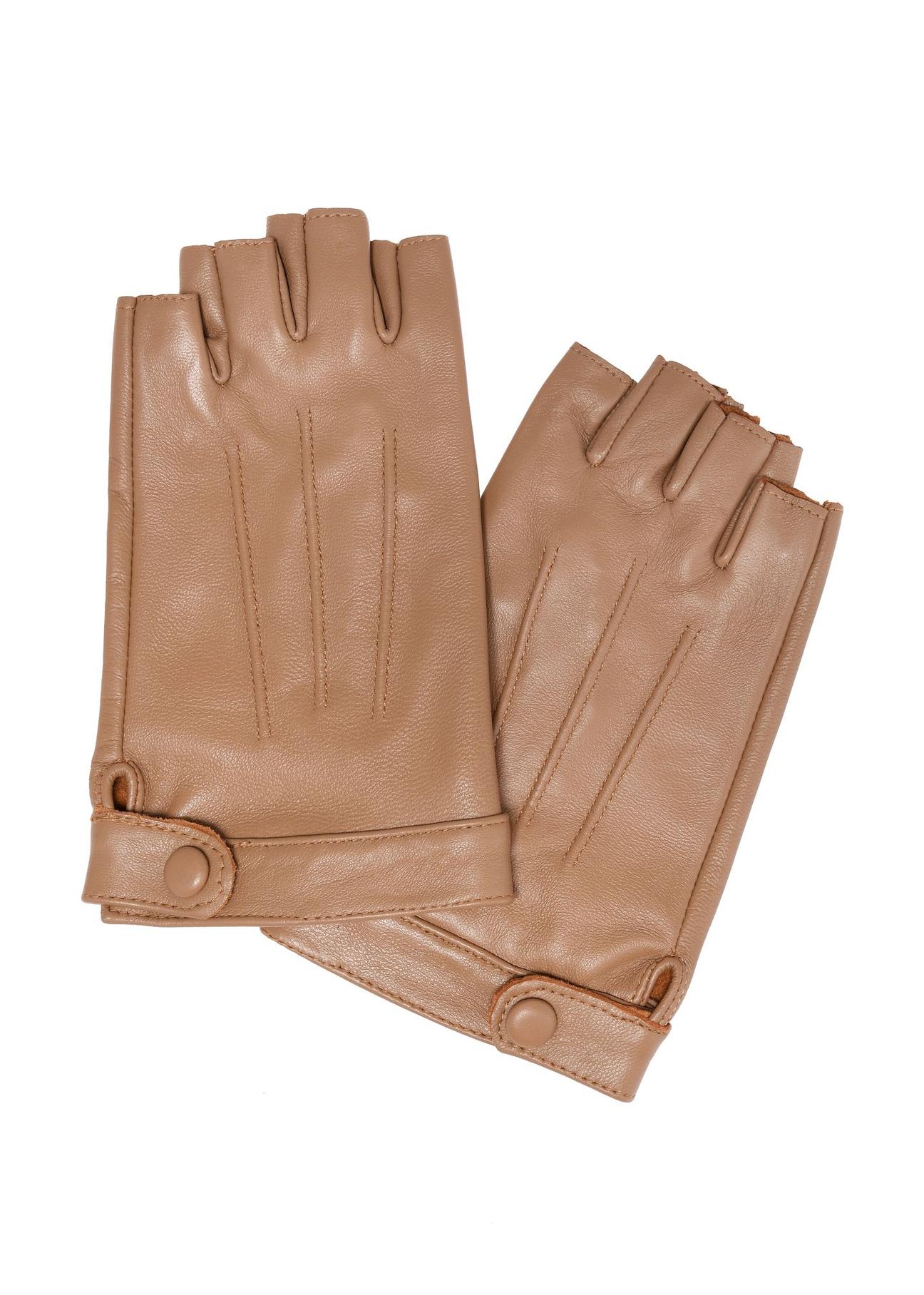 Women's leather car gloves REKDS-0085-81(W24)-02