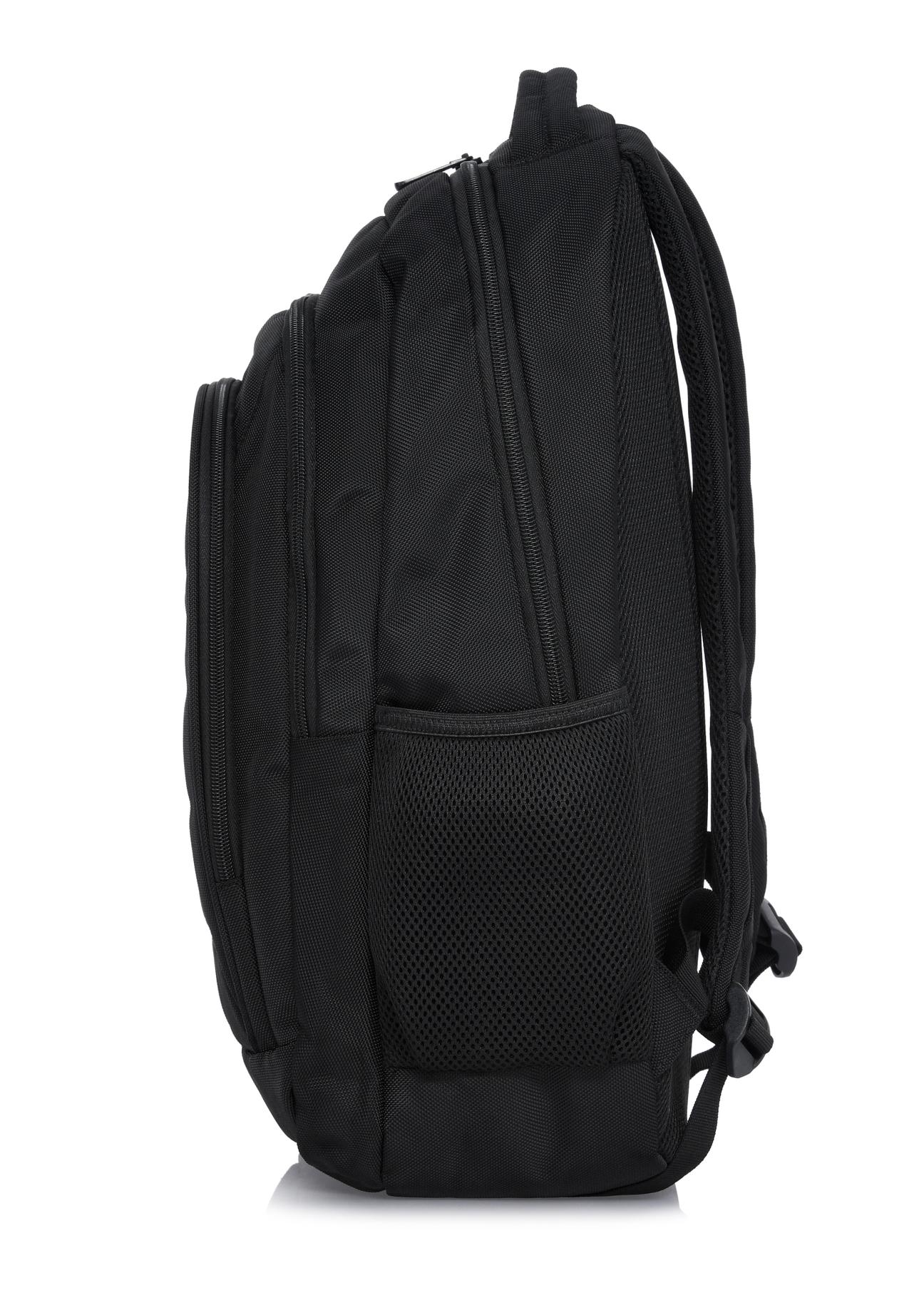 Large black men's backpack TORMN-0324-99(W24)-03