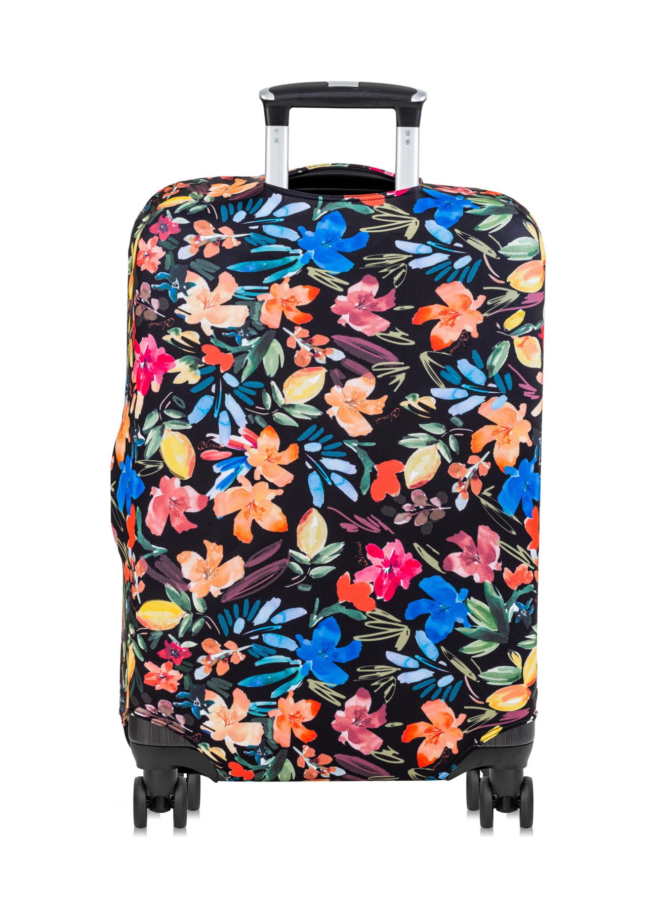 Floral cover for small suitcase AW-005-0008-15-S(W23)-02