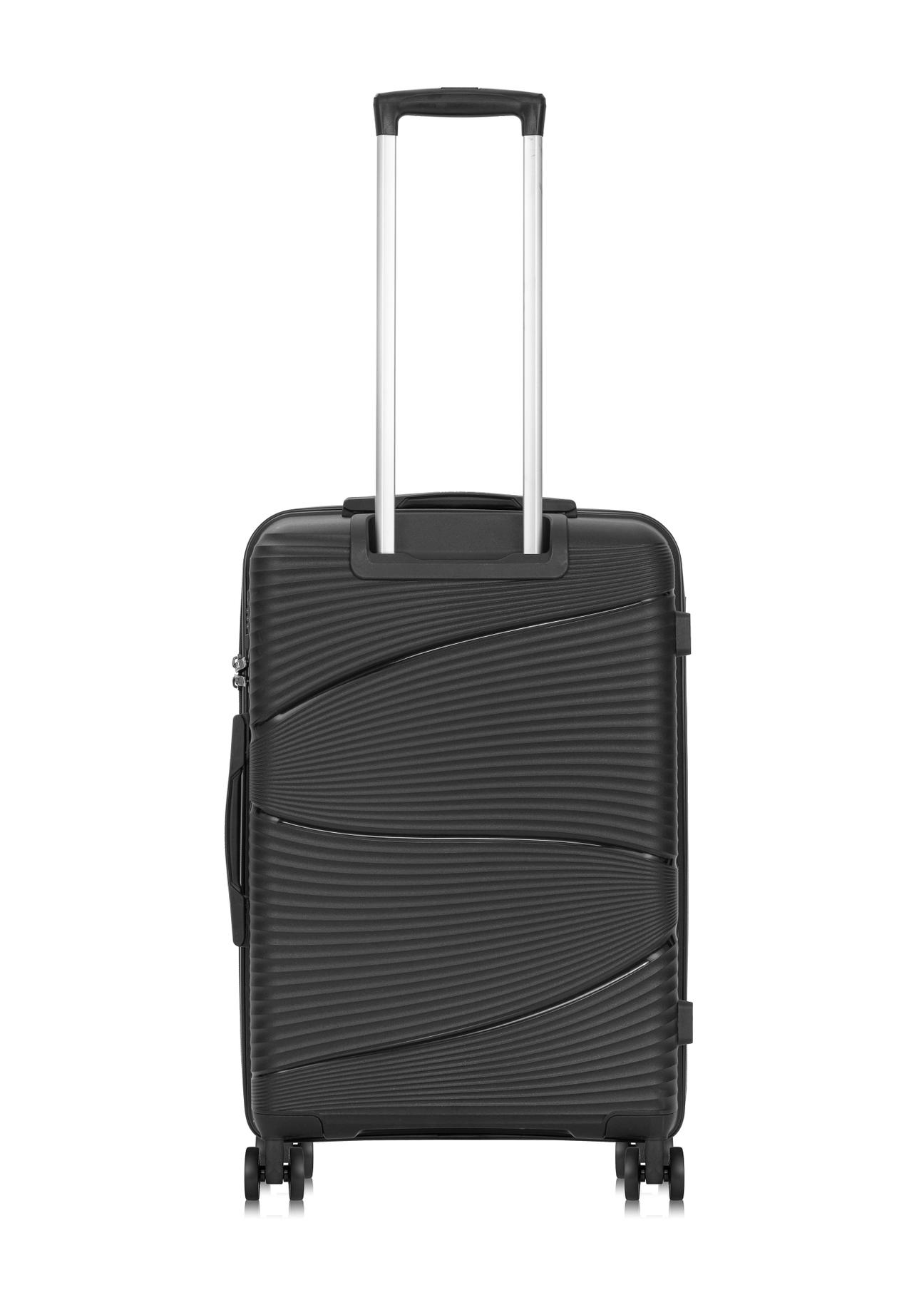 Medium suitcase on wheels WALPP-0021-99-24(W24)-03