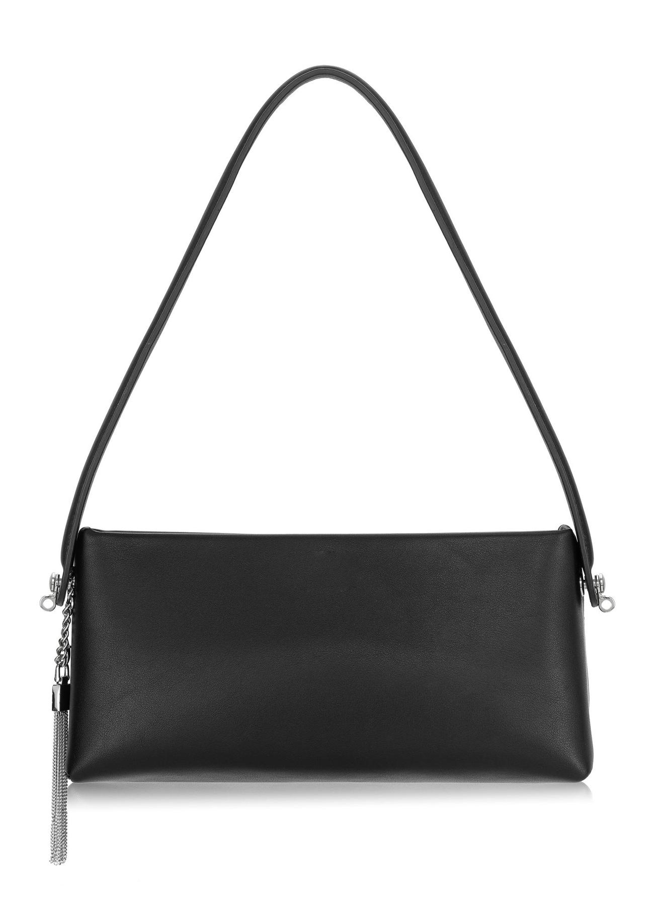 Minimalist black women's bag TOREC-0964-99(Z24)-04