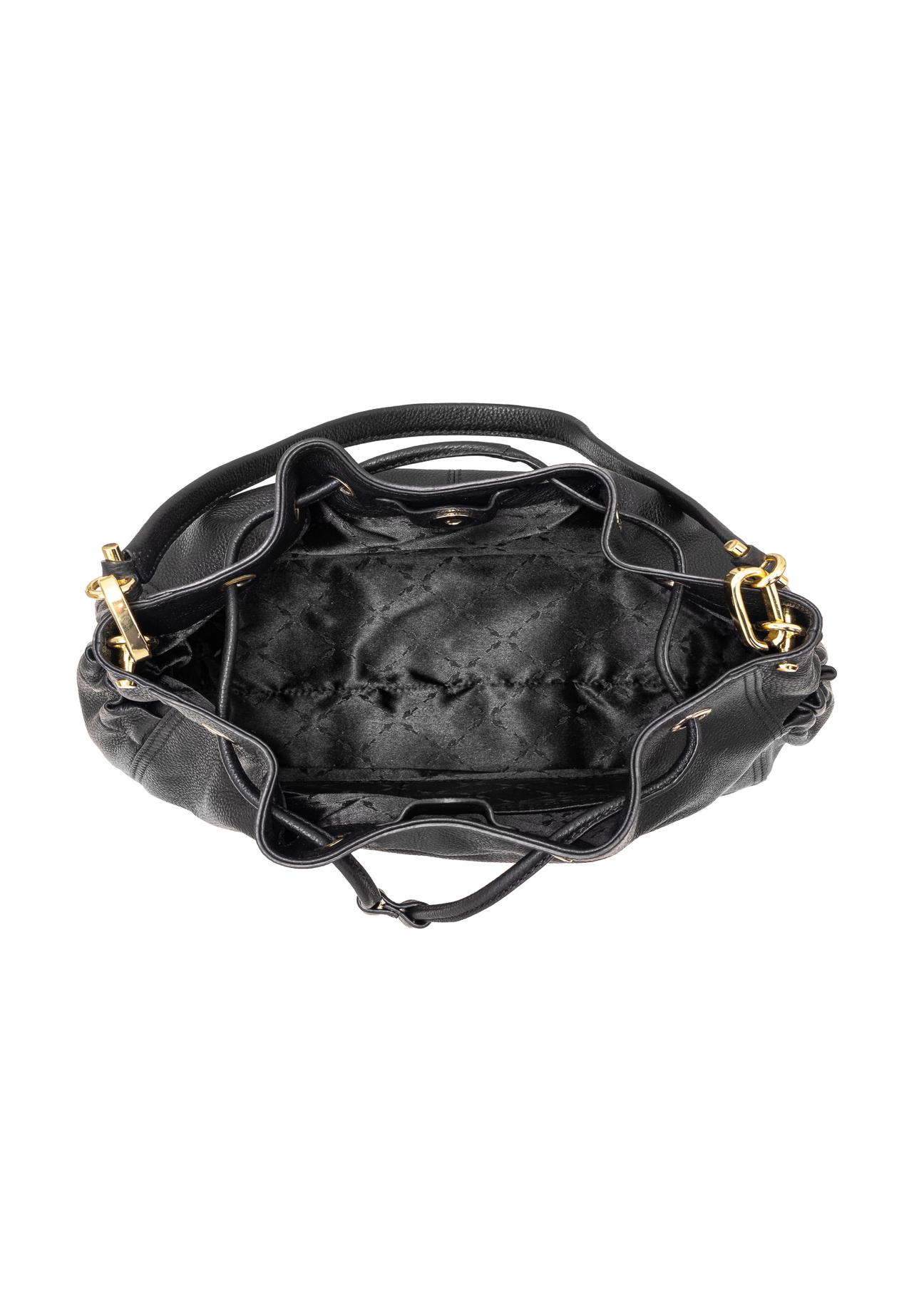 Black leather bag for women TORES-1010-99(W24)-05