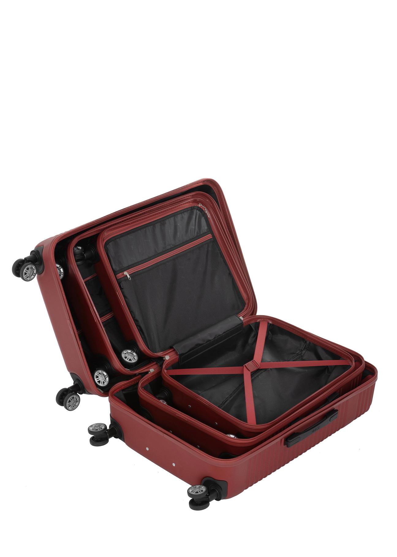 Set of suitcases on wheels 19''/24''/28'' WALAB-0040-49(W24)-11