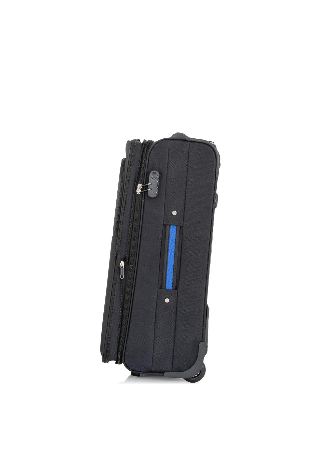 Medium suitcase on wheels WALNY-0033-99-24(W23)-03