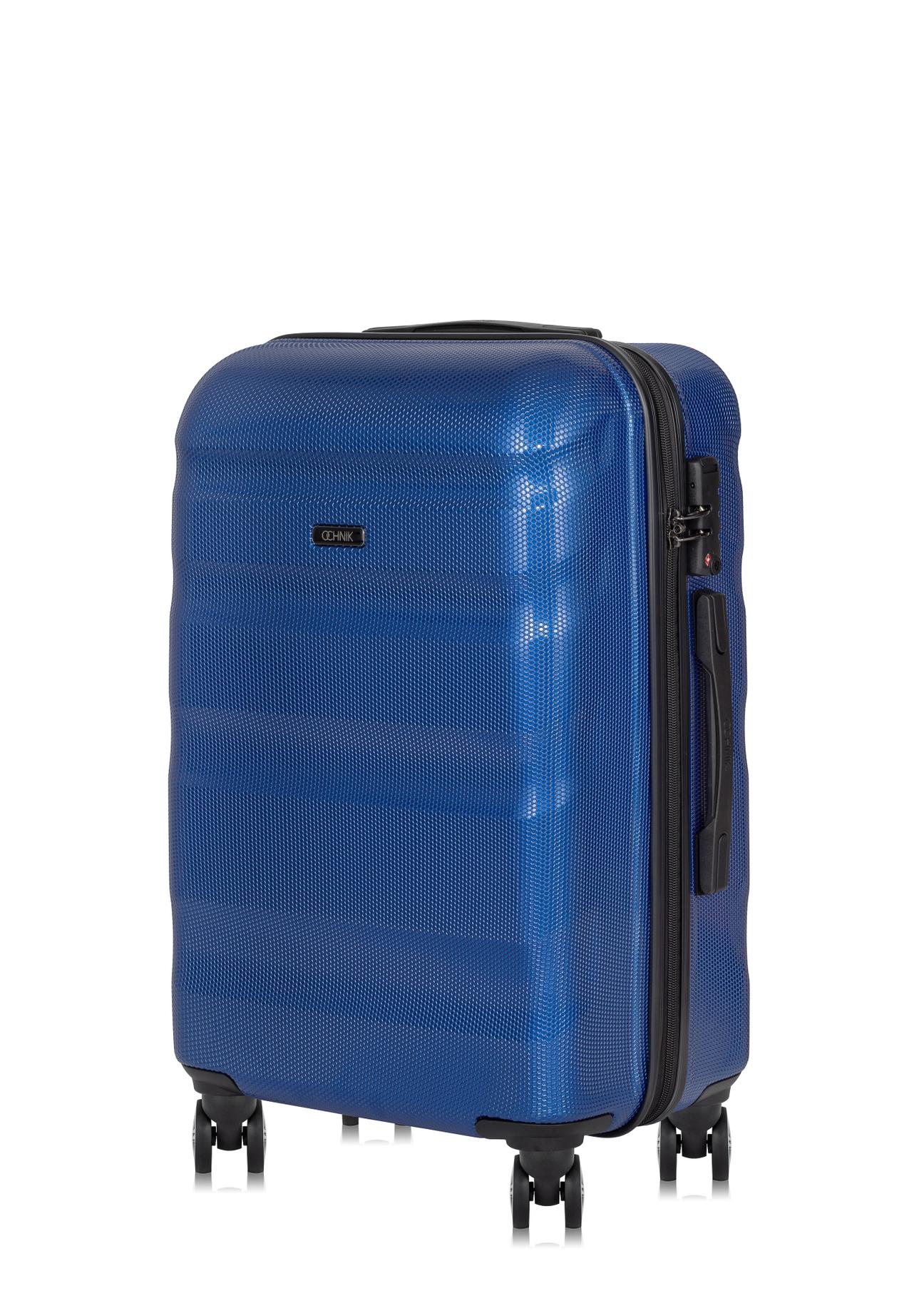 Medium suitcase on wheels WALPC-0012-69-24(W24)-08