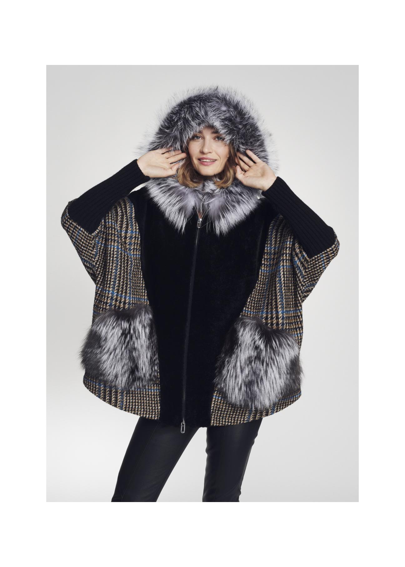 Women's sheepskin coat KOZDS-0053-1177(Z21)-03