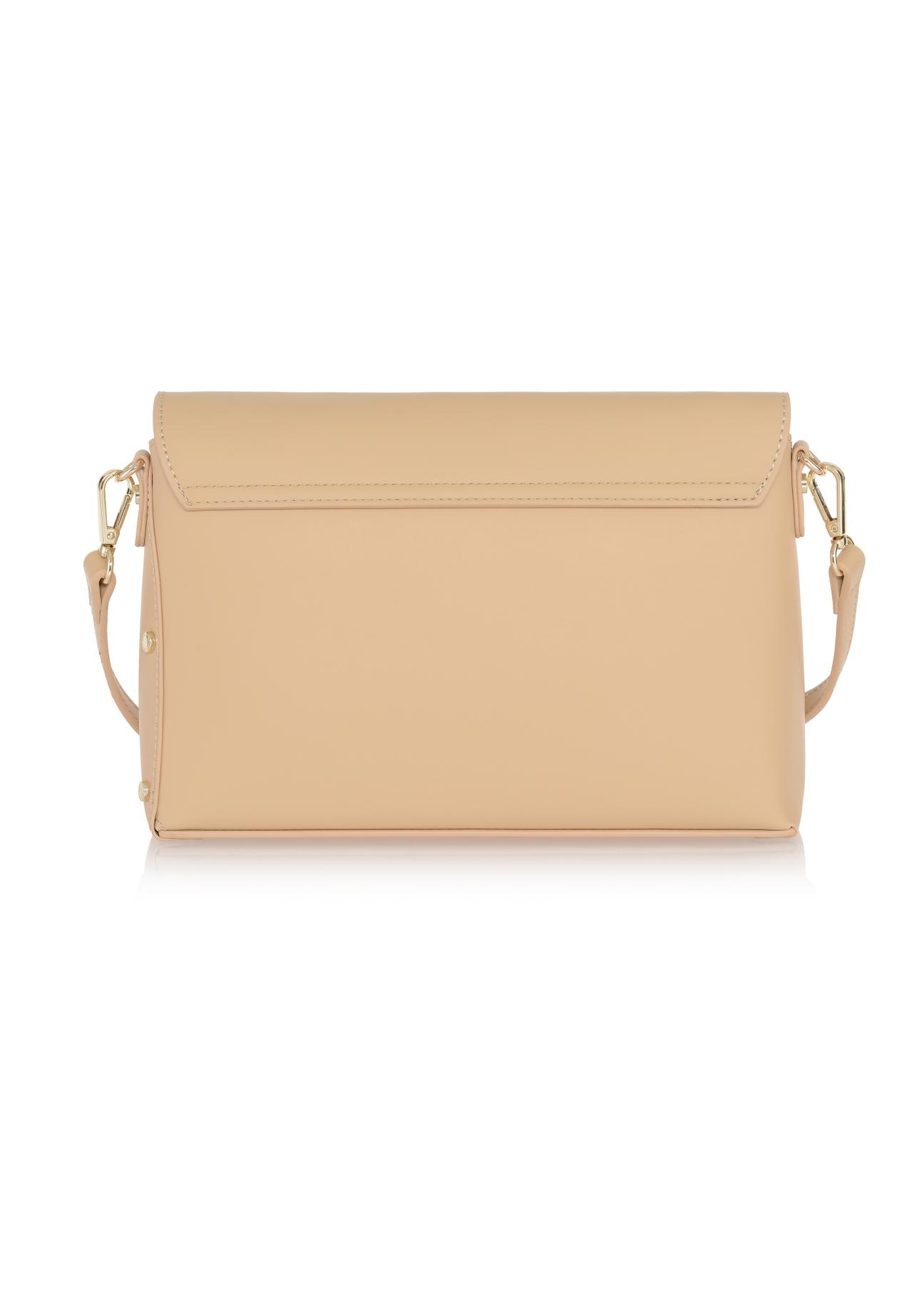 Beige women's postbag TOREC-0327C-81(Z23)-04