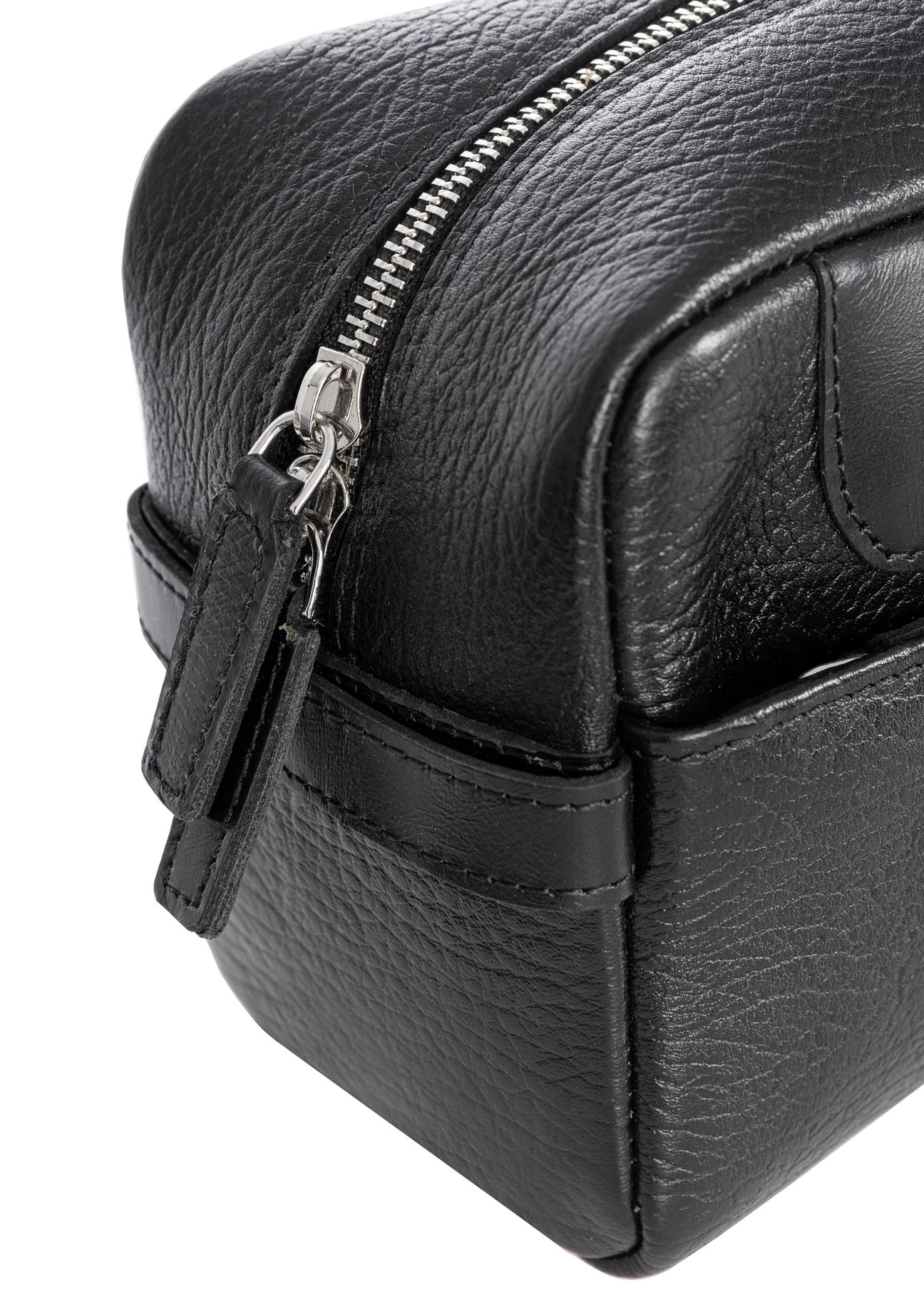 Men's leather cosmetic bag with logo TORMS-0298-99(W24)-06