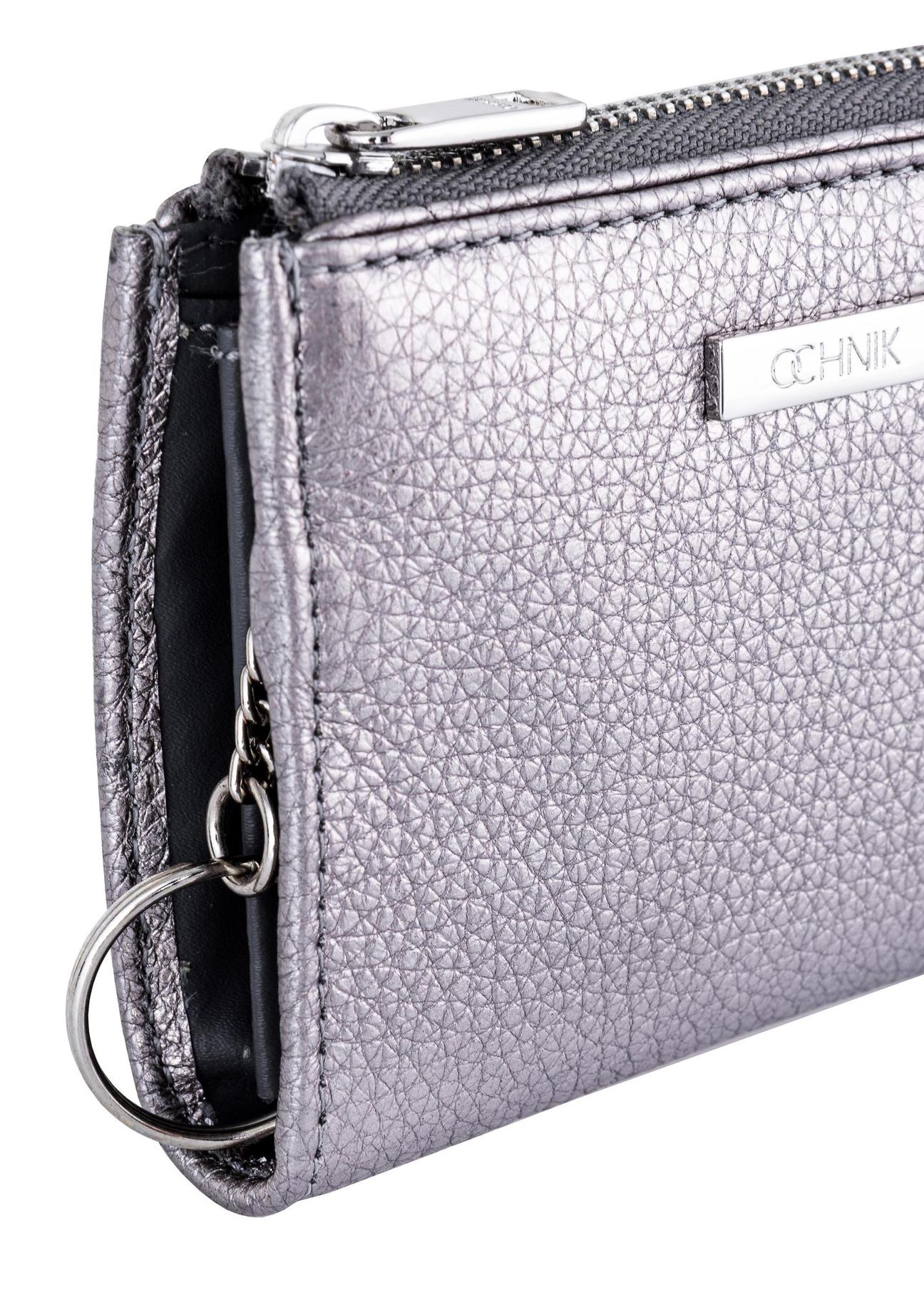 Women's small silver wallet PORES-0838-92(W23)-06