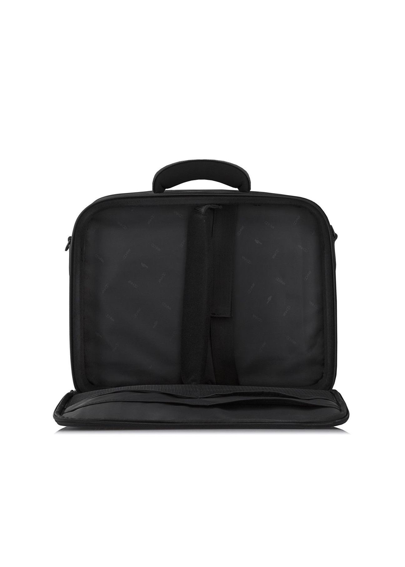 Black laptop bag TORMN-0004C-99(Z24)-07