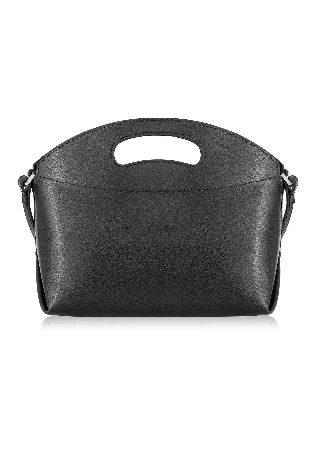 Black small leather women's handbag TORES-1065-99(Z24)-04