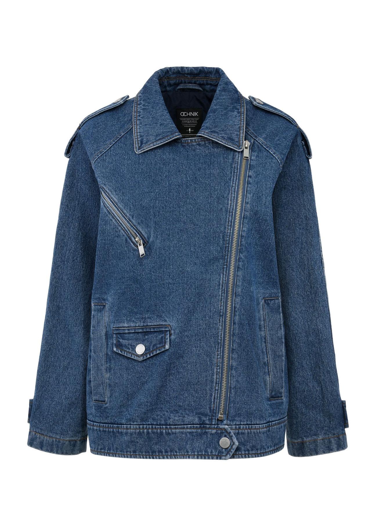 Oversized women's denim jacket KURDT-0568-69(W25)-01