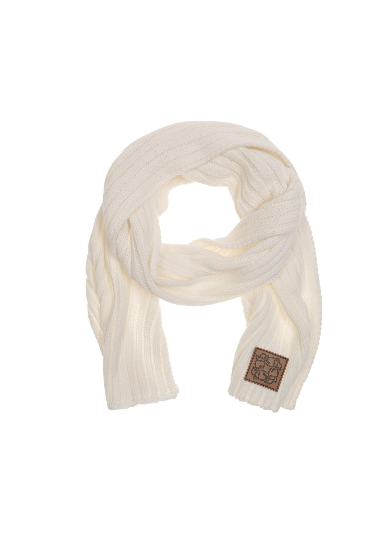 Cream women's hat and scarf set ZESTD-0003-12(Z23)-04