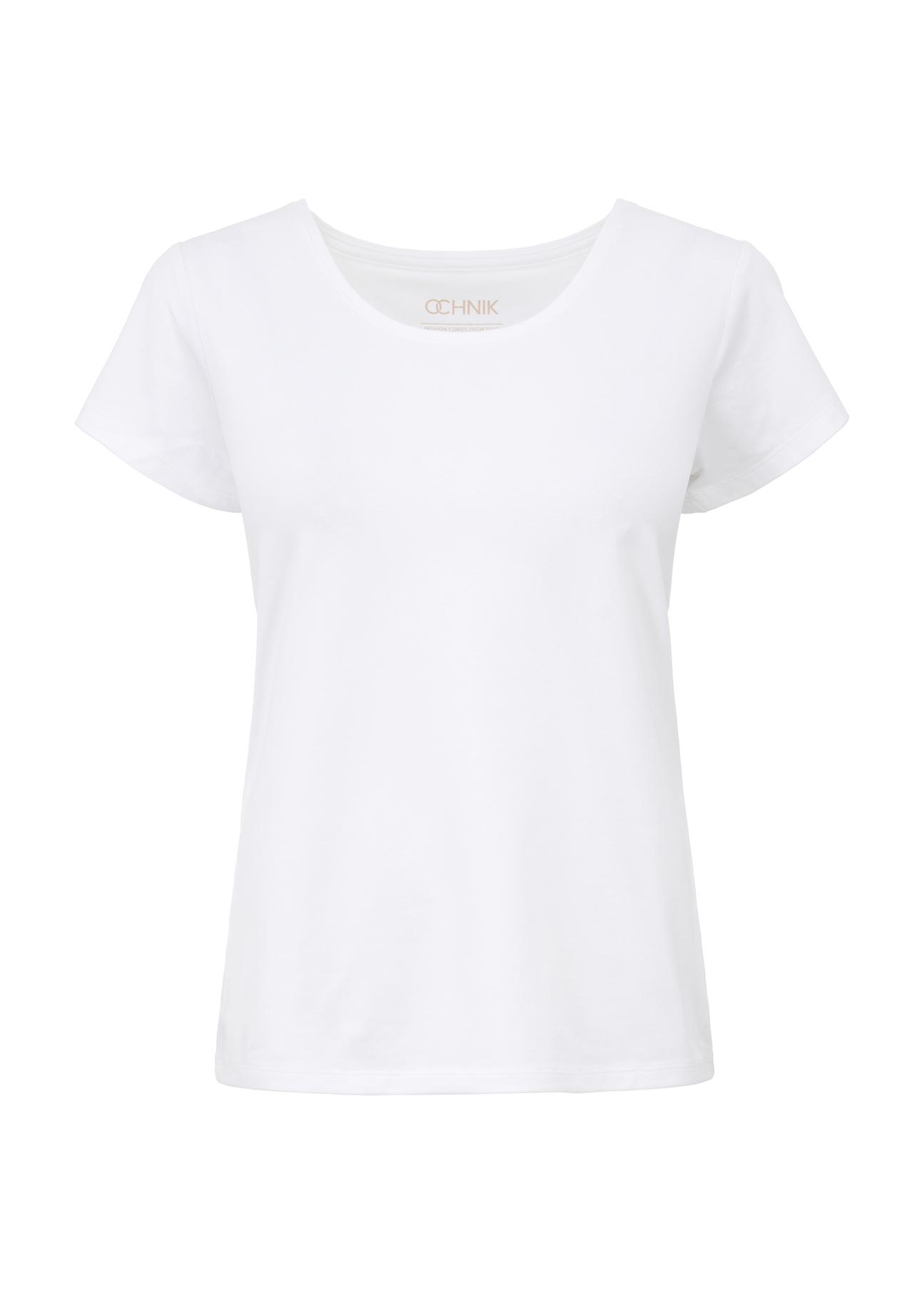 White women's basic T-shirt TSHDT-0111-11(KS)-03