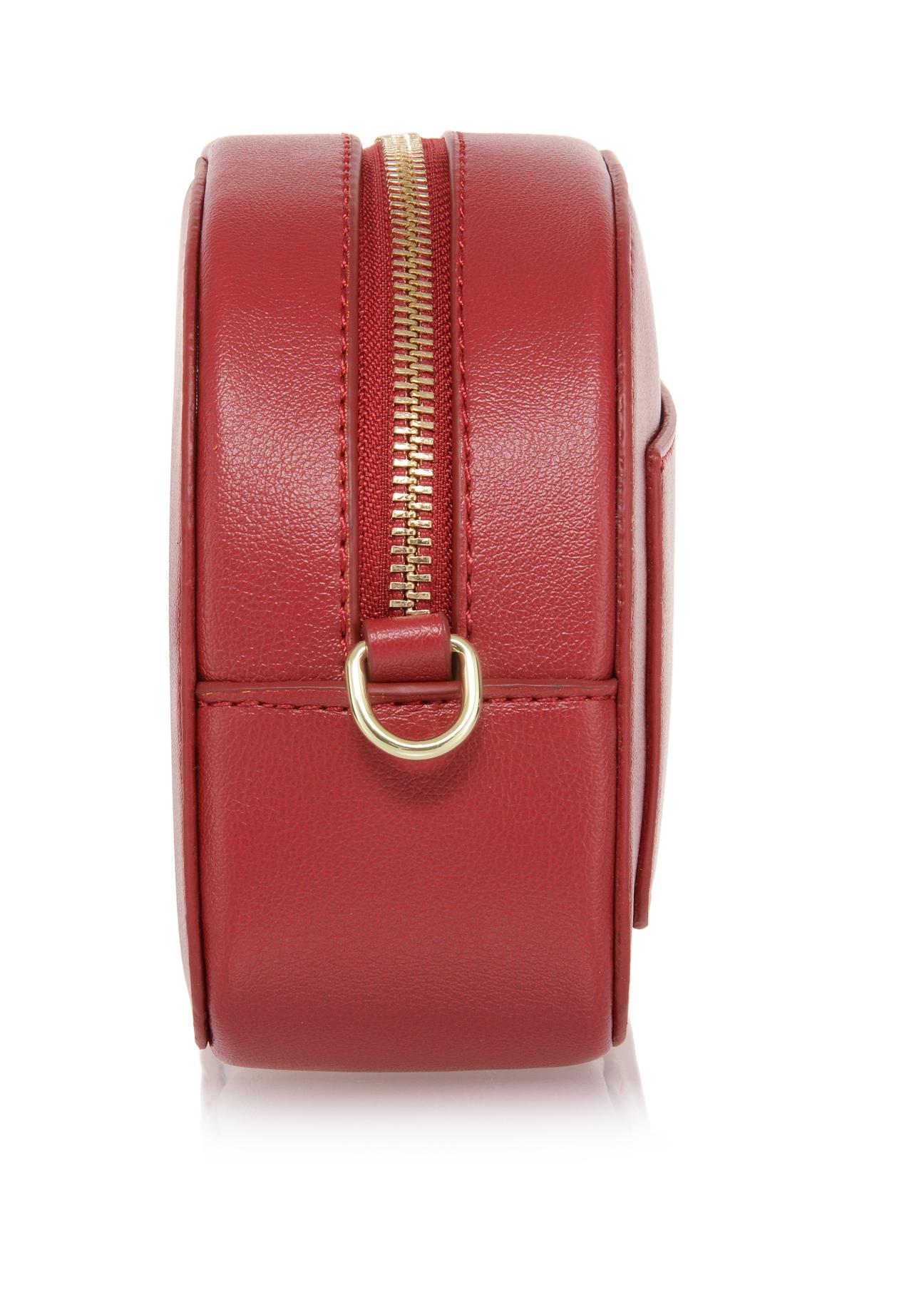 Small burgundy women's handbag TOREC-0730-49(Z23)-03