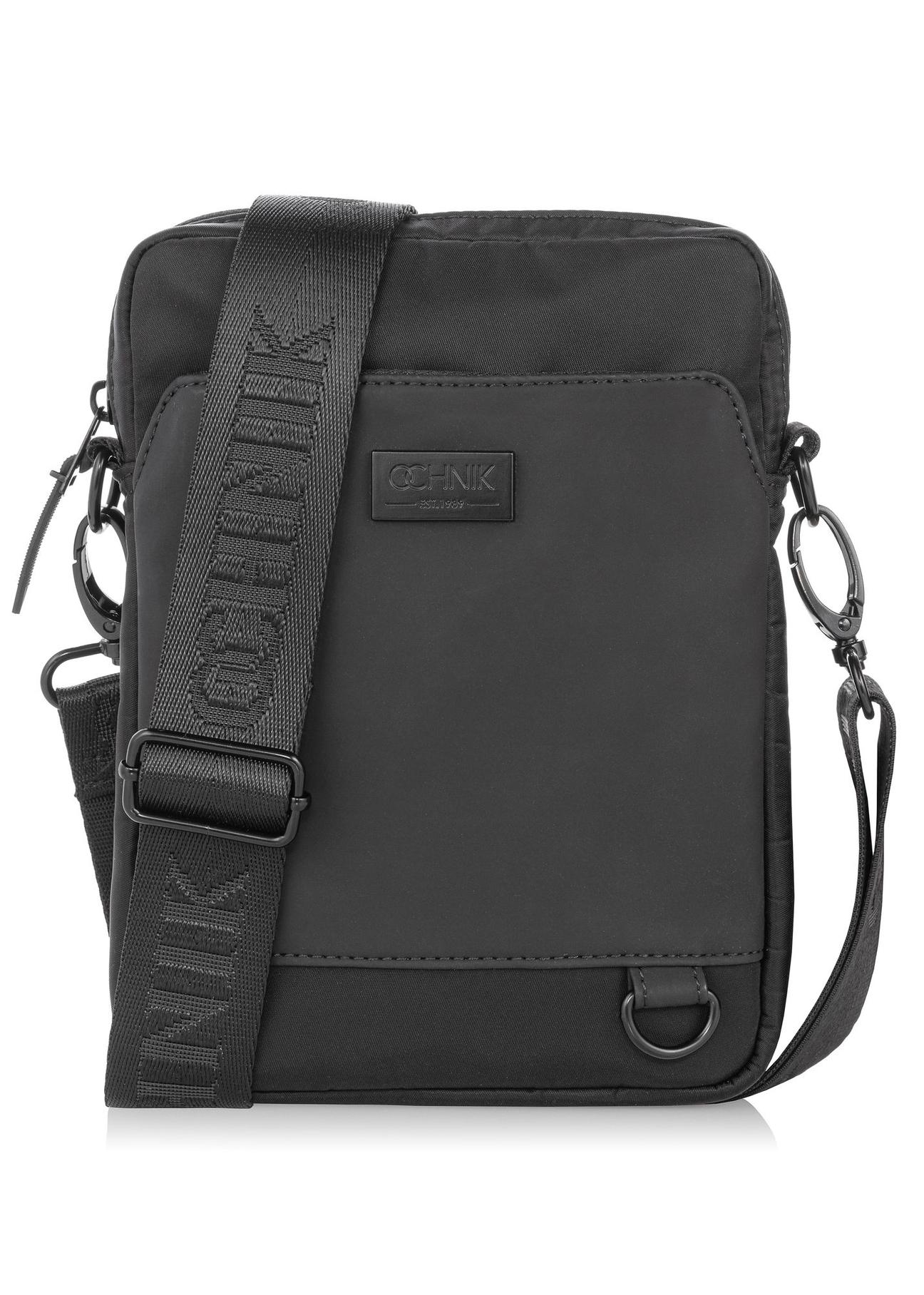 Black small men's postbag TORMN-0313-99(W24)-01