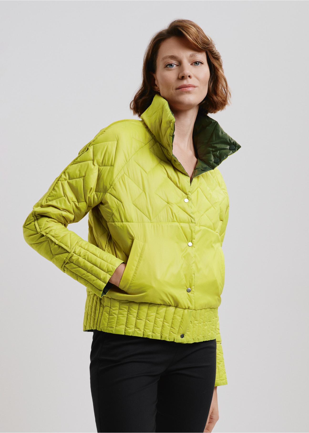 Women's double-sided quilted jacket KURDT-0281-54(W24)-01