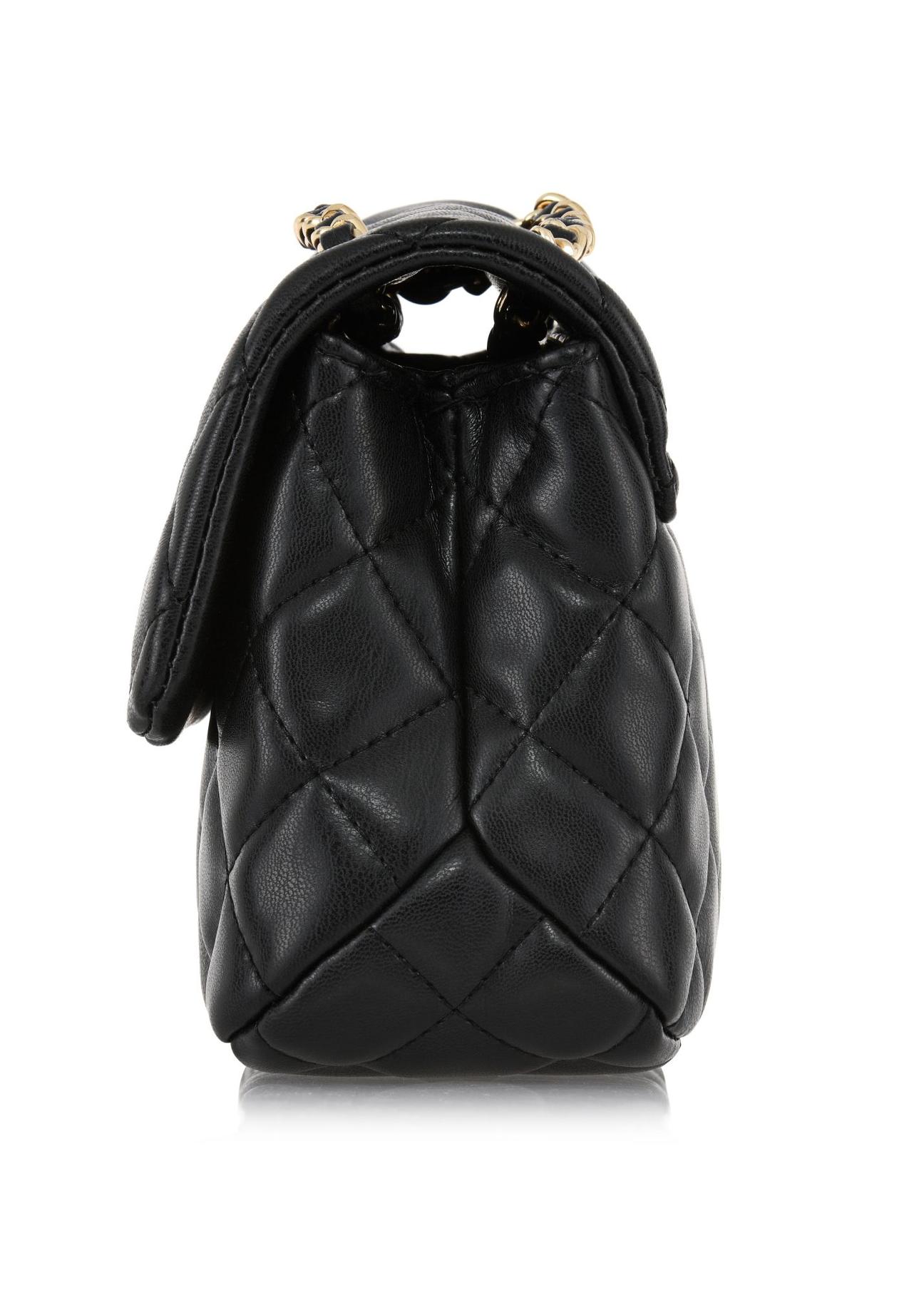 Black quilted chain handbag TOREC-0932A-99(Z24)-06