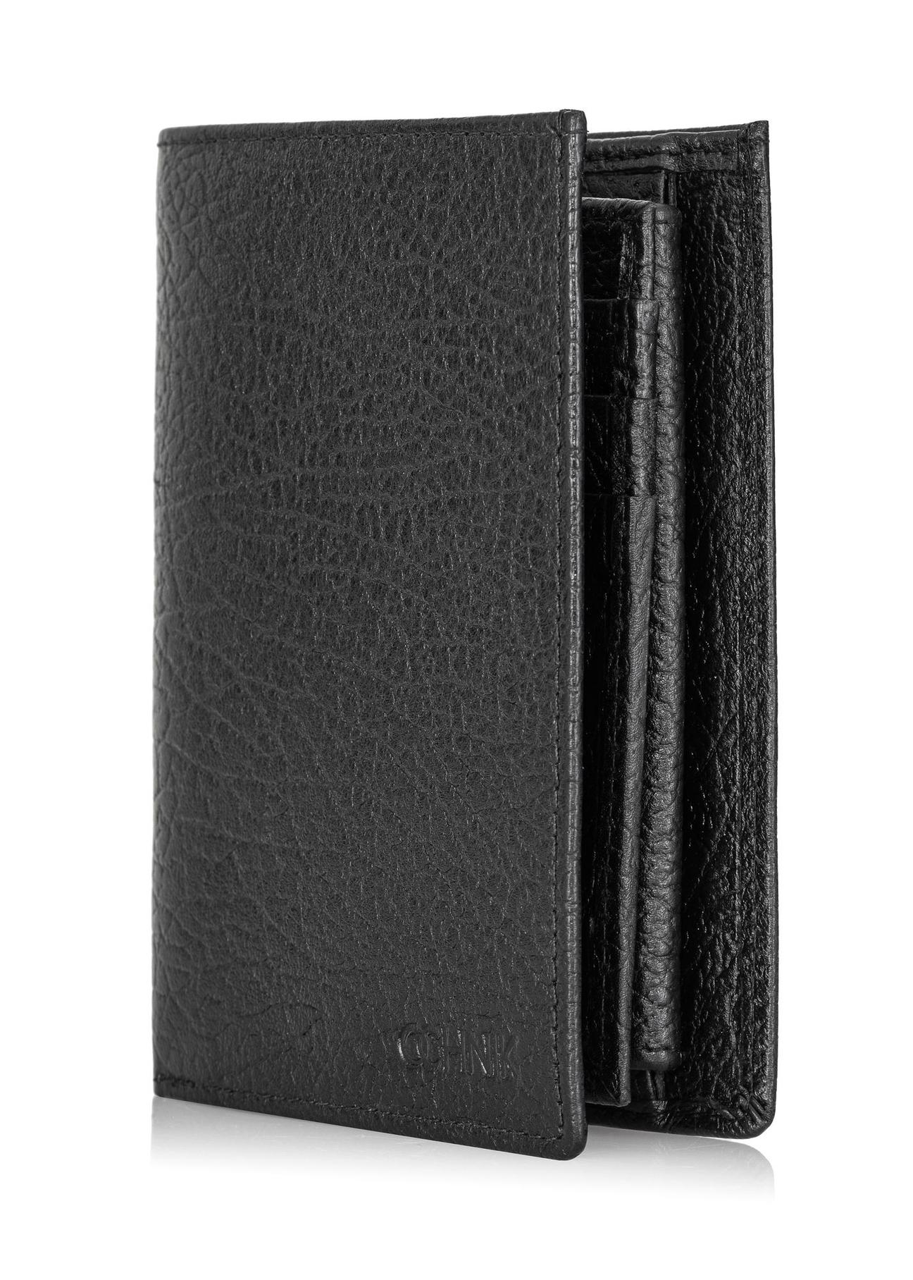 Men's pea leather wallet PORMS-0534-99(W24)-02