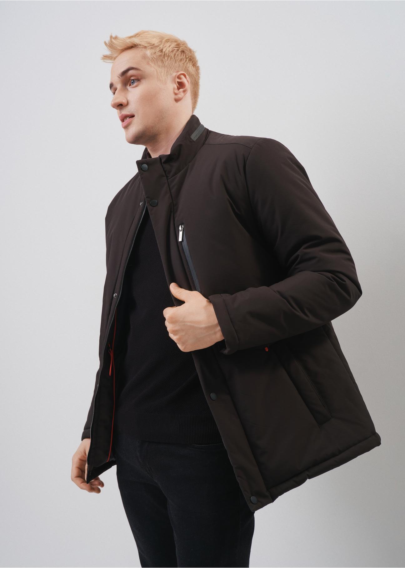 Men's jacket with stand-up collar KURMT-0308-99(Z23)-02