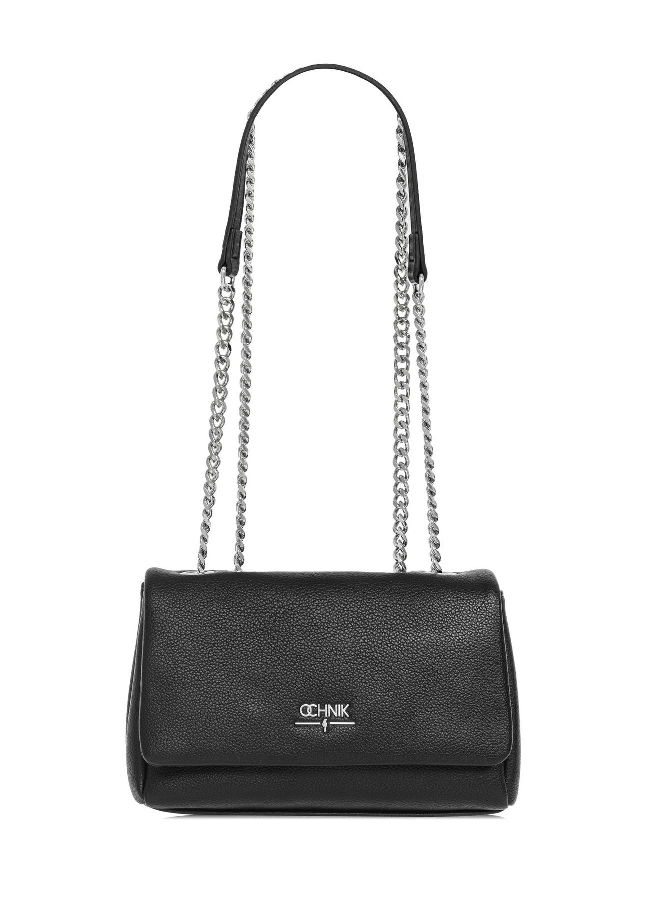 Black small bag with chain TOREC-1005-99(W25)