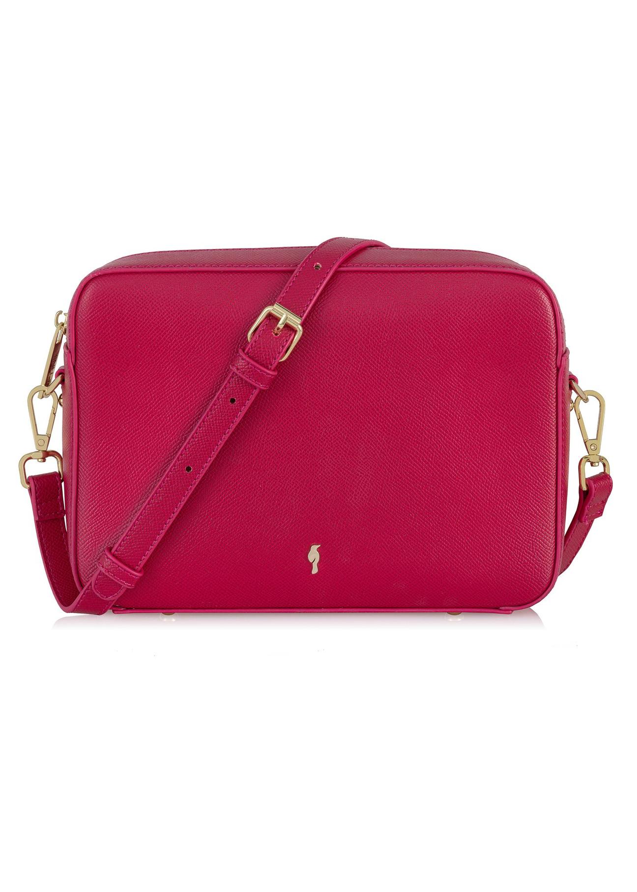 Fuchsia classic women's handbag TOREC-0003F-32(W24)-01