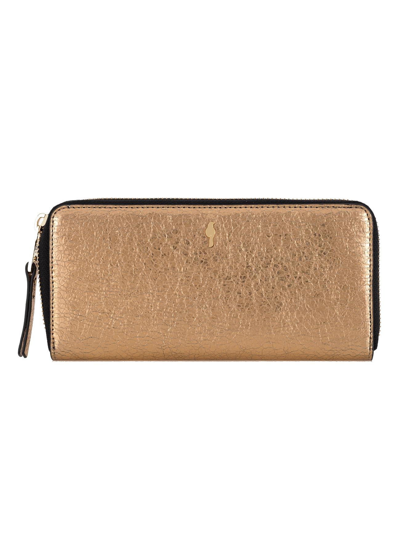 Large gold women's wallet PORES-0875-28(Z23)-01