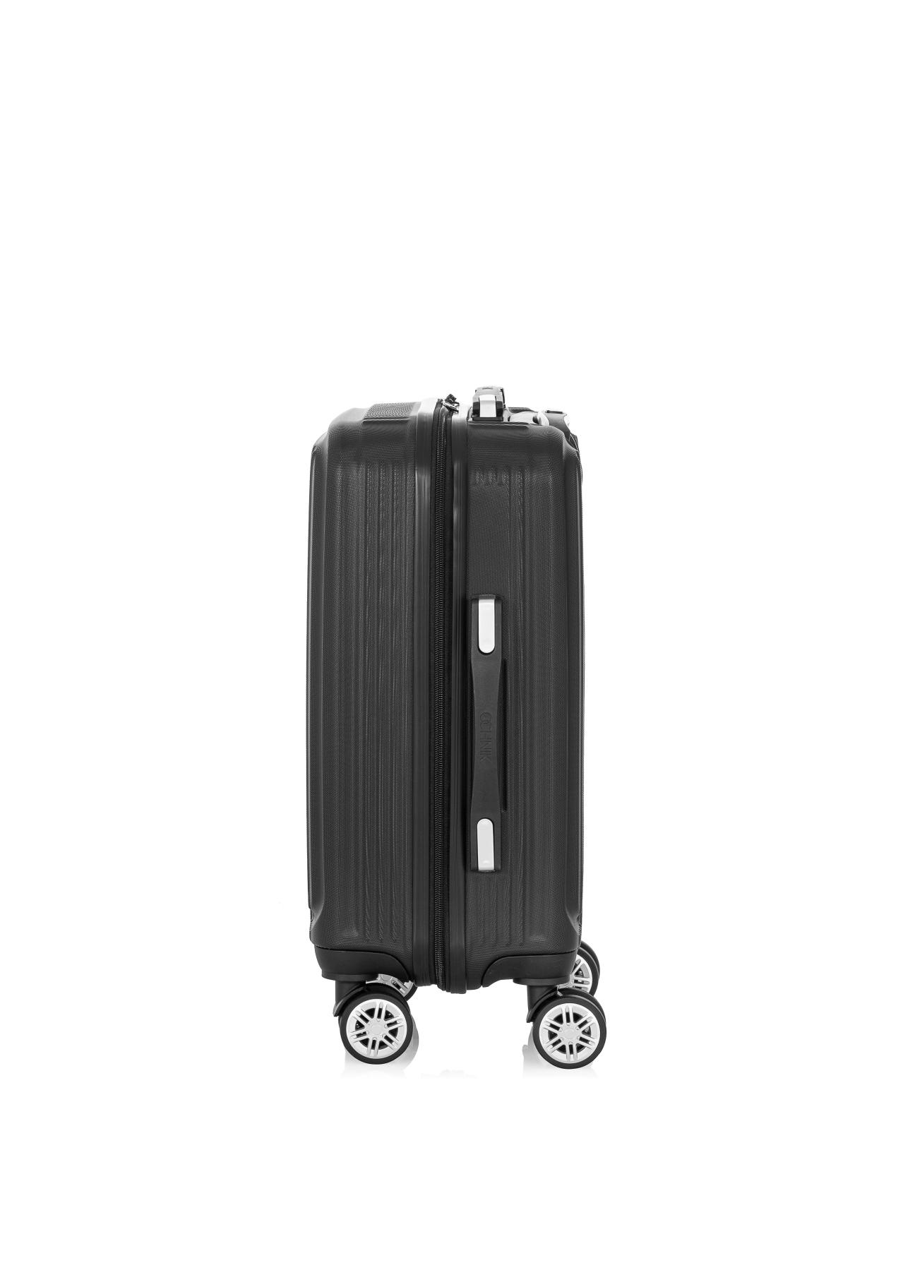 Small suitcase on wheels WALAB-0053-99-19(W24)-02